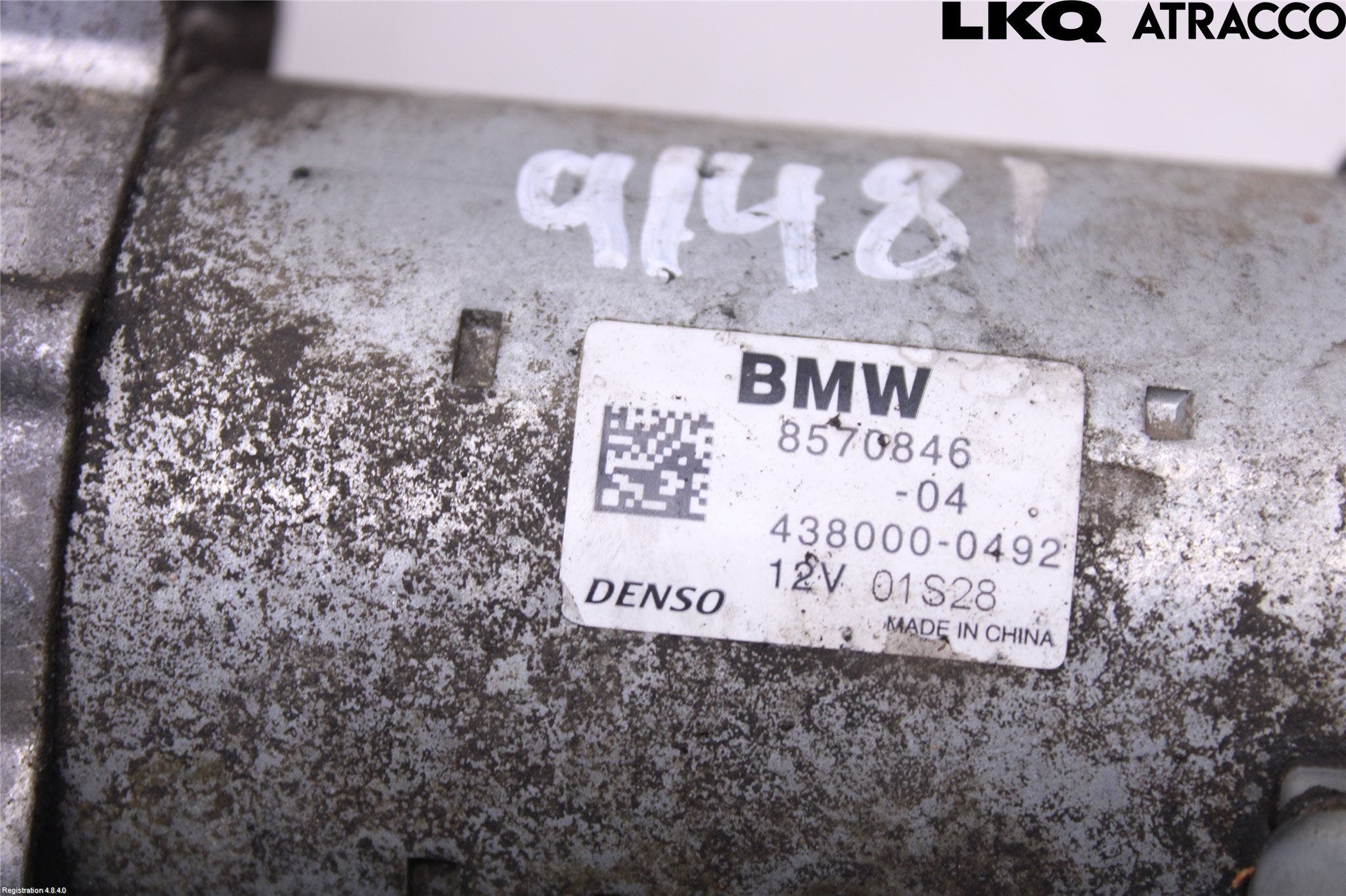 BMW 5 F10/F11/F18 09-17 Startmotor Diesel