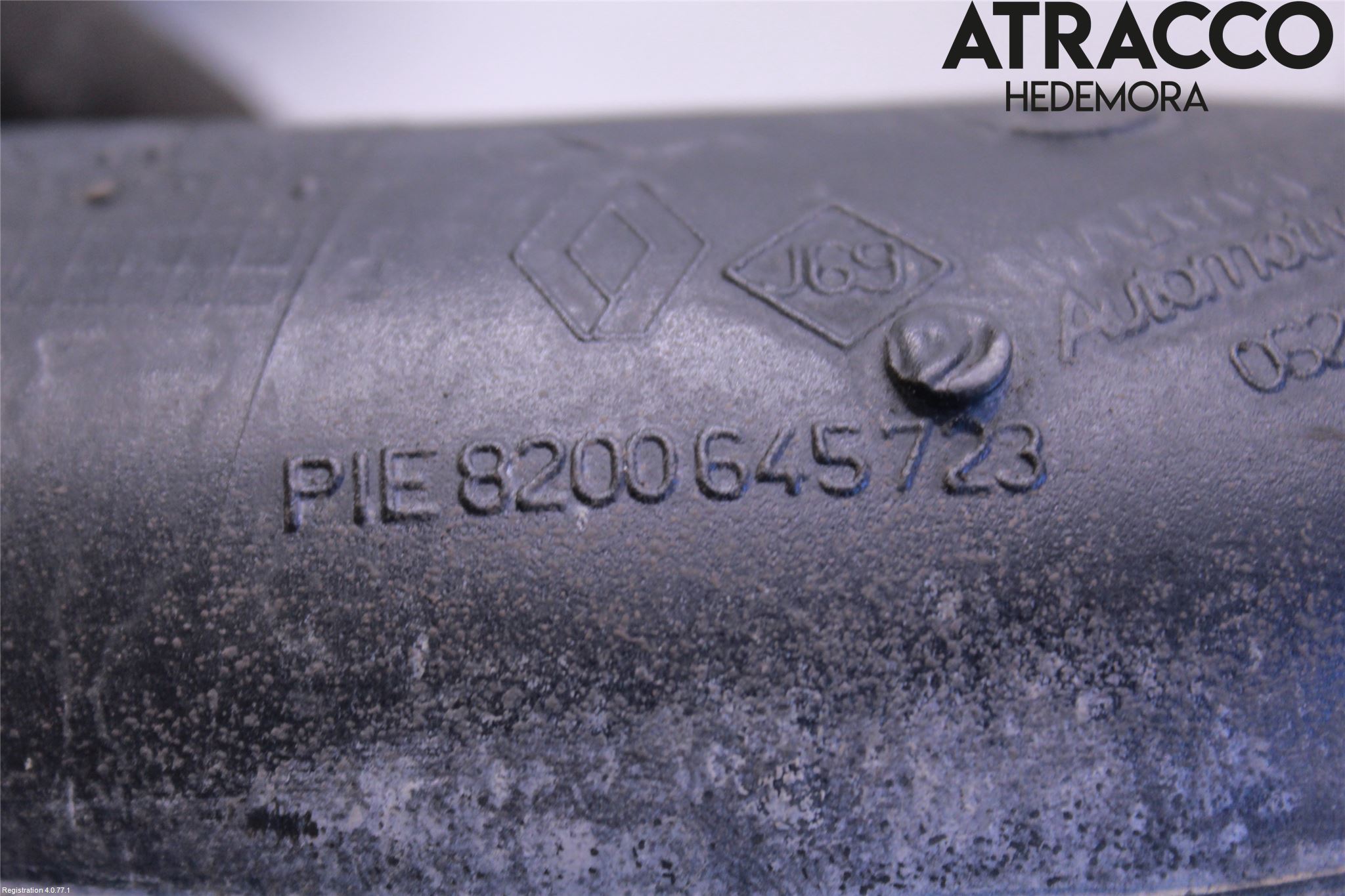 Nissan QASHQAI+2  10-14 Laddluft-Intercoolerrör