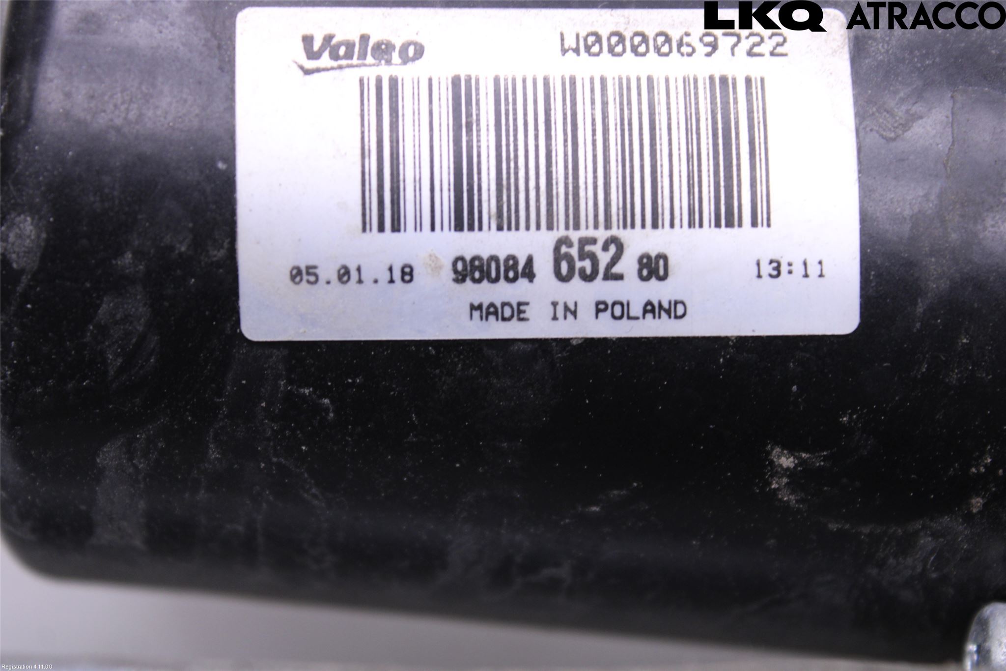 Toyota PROACE II 16- Torkarmotor Vindruta