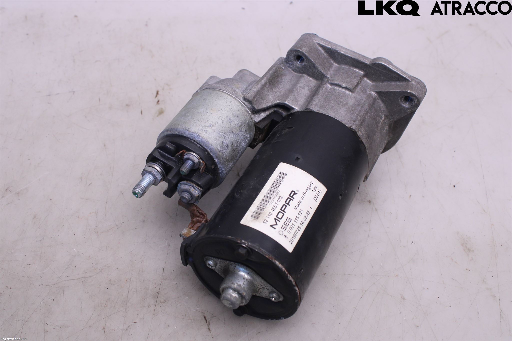 Husbil, husvagn HUSBIL CHAUSSON Startmotor Diesel