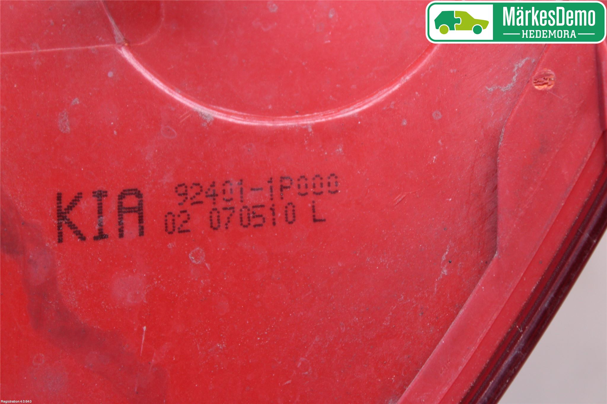 Kia VENGA 10-19 Bakljus Vänster