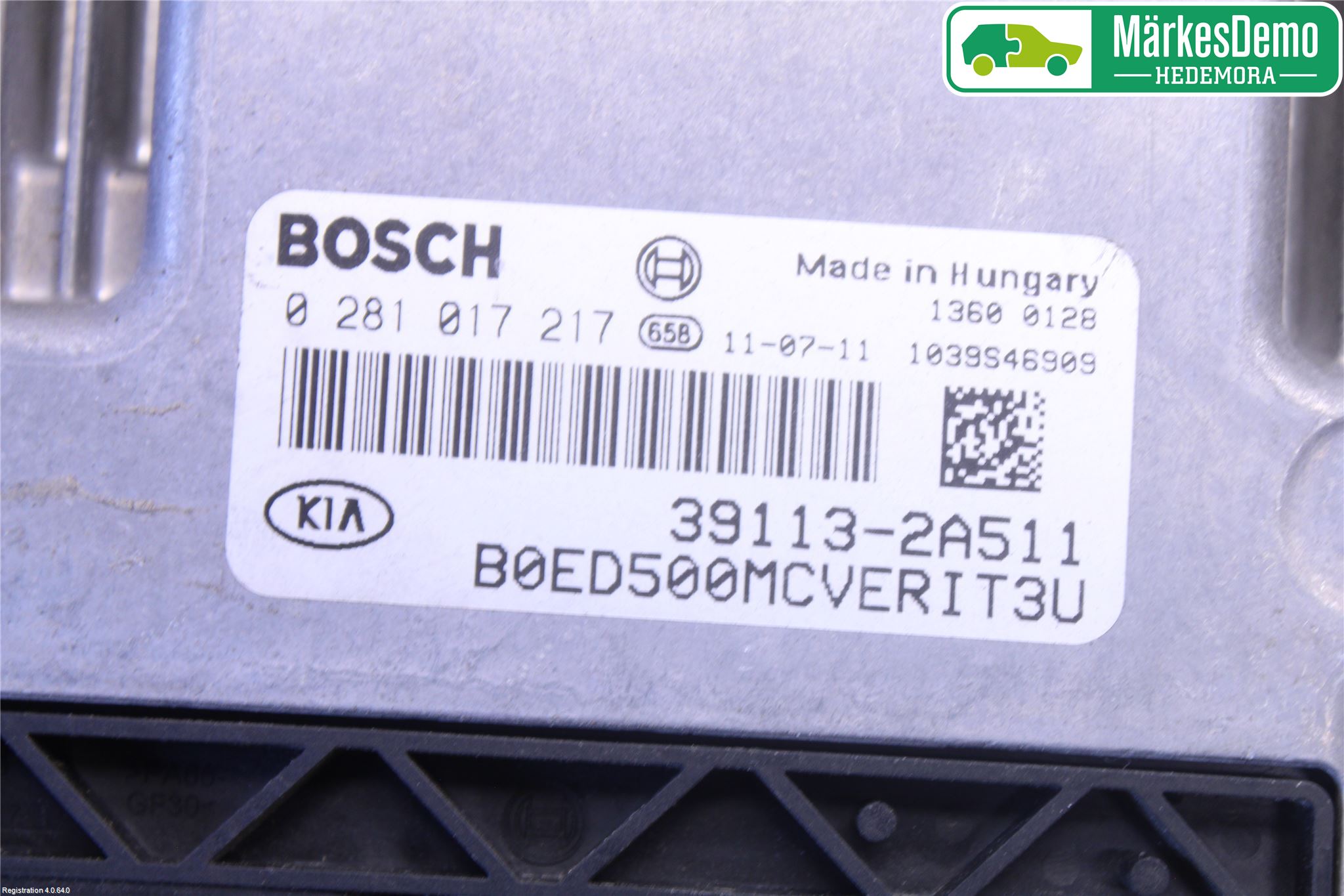 Kia CEED 06-12 Styrenhet Insprut Bensin