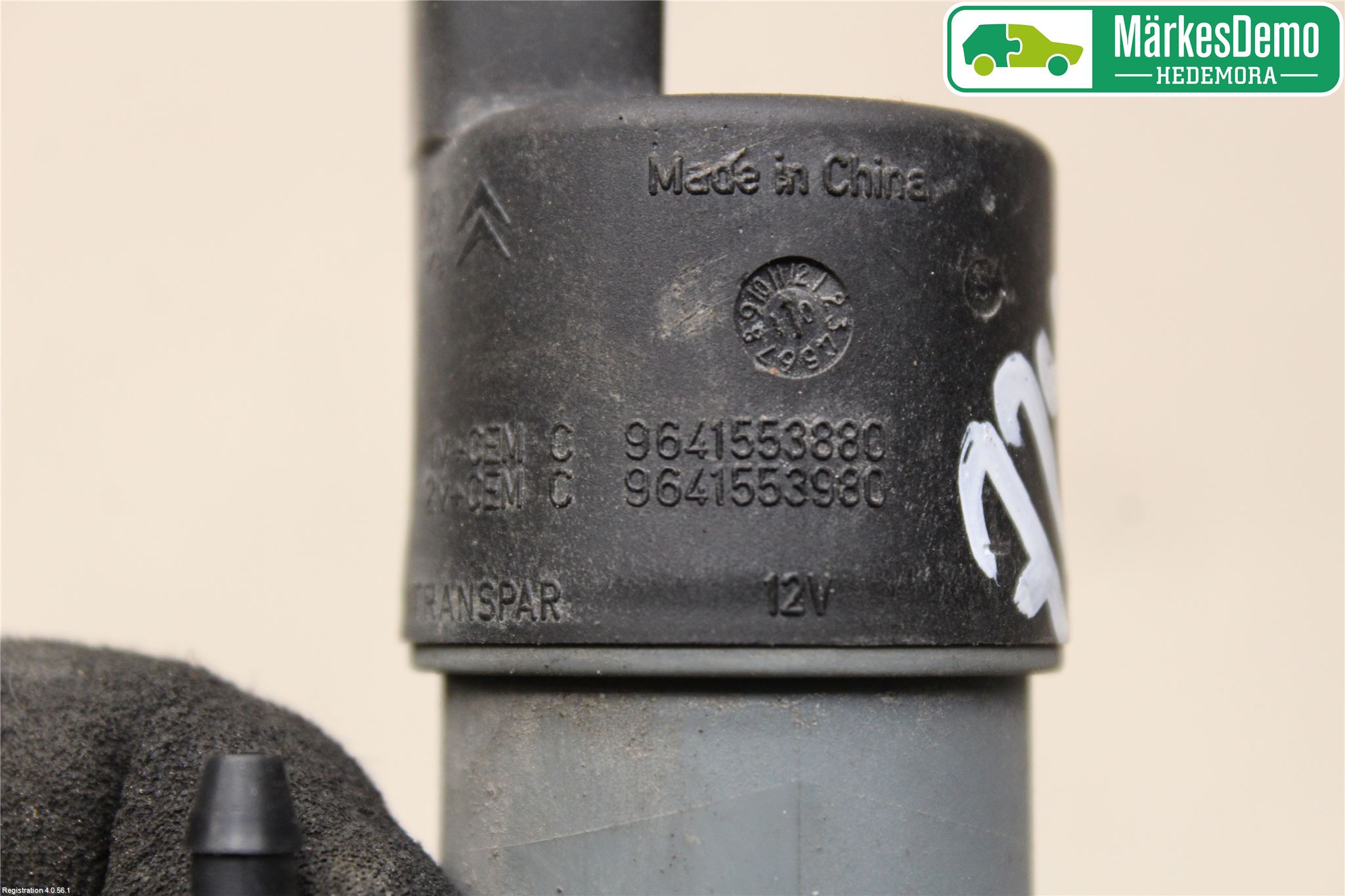 Nissan QASHQAI   07-10 Spolarpump Vindruta