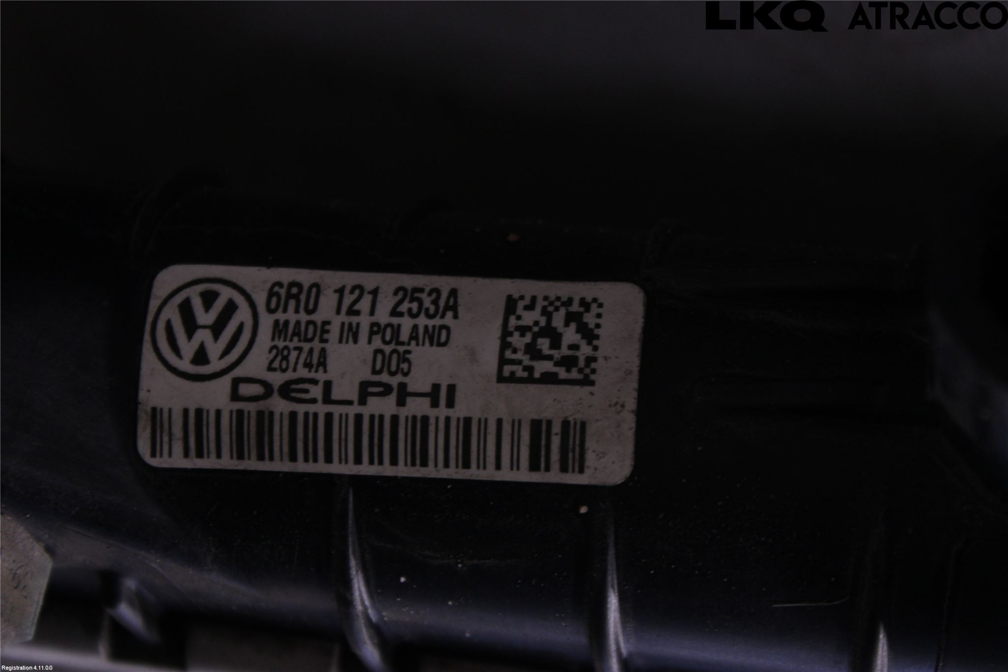 Volkswagen VW POLO 10-17 Kylare Man