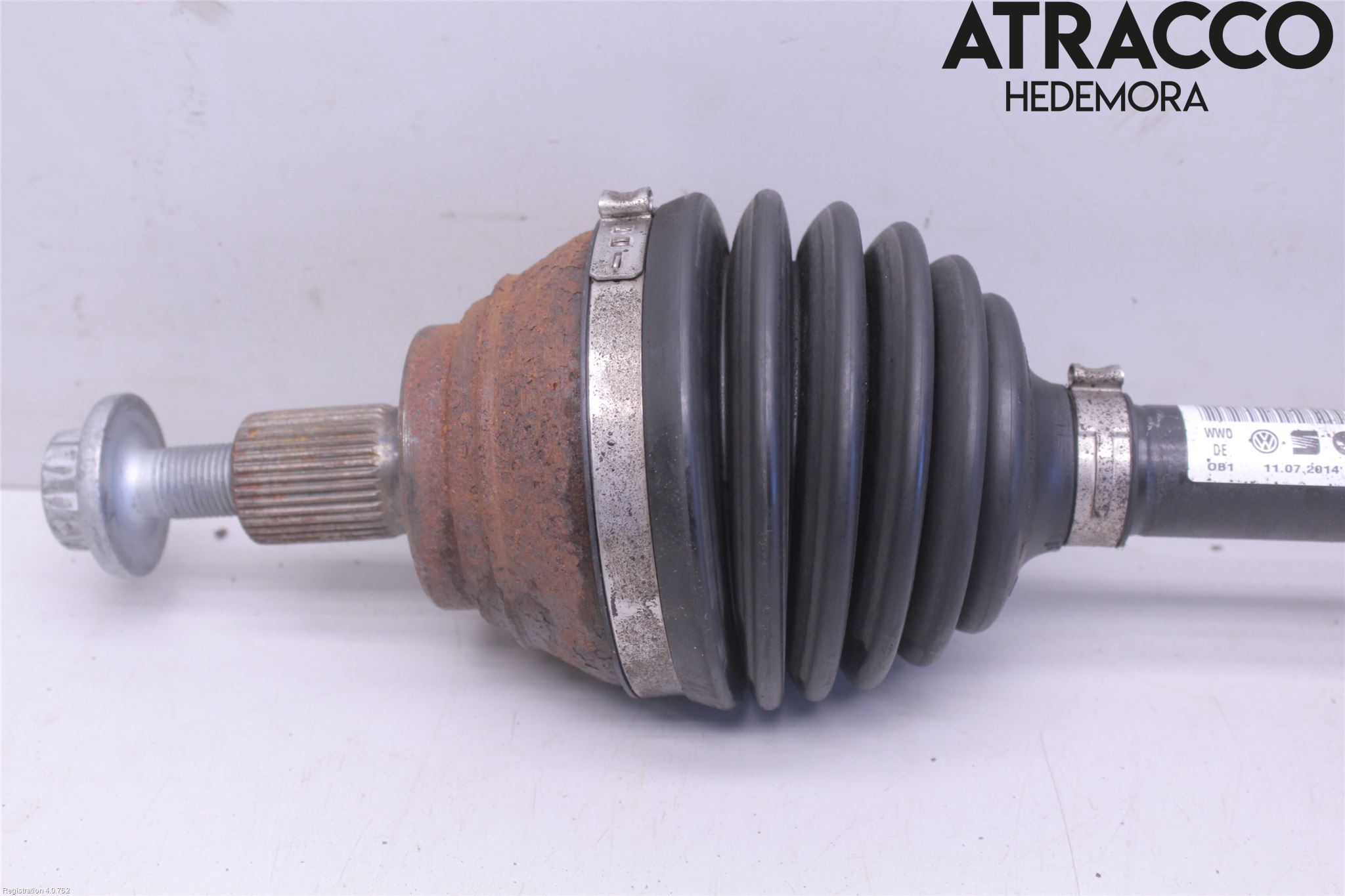 Volkswagen VW GOLF VI 09-13 Drivaxel Fram Vänster