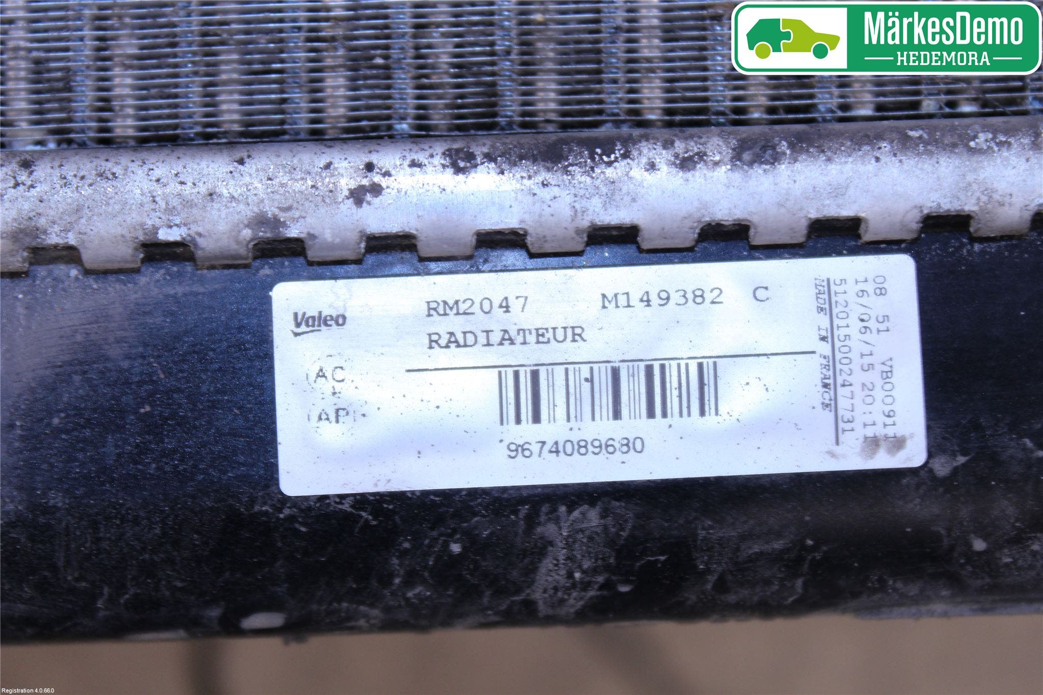 Peugeot PARTNER 16-18 Kylare Man