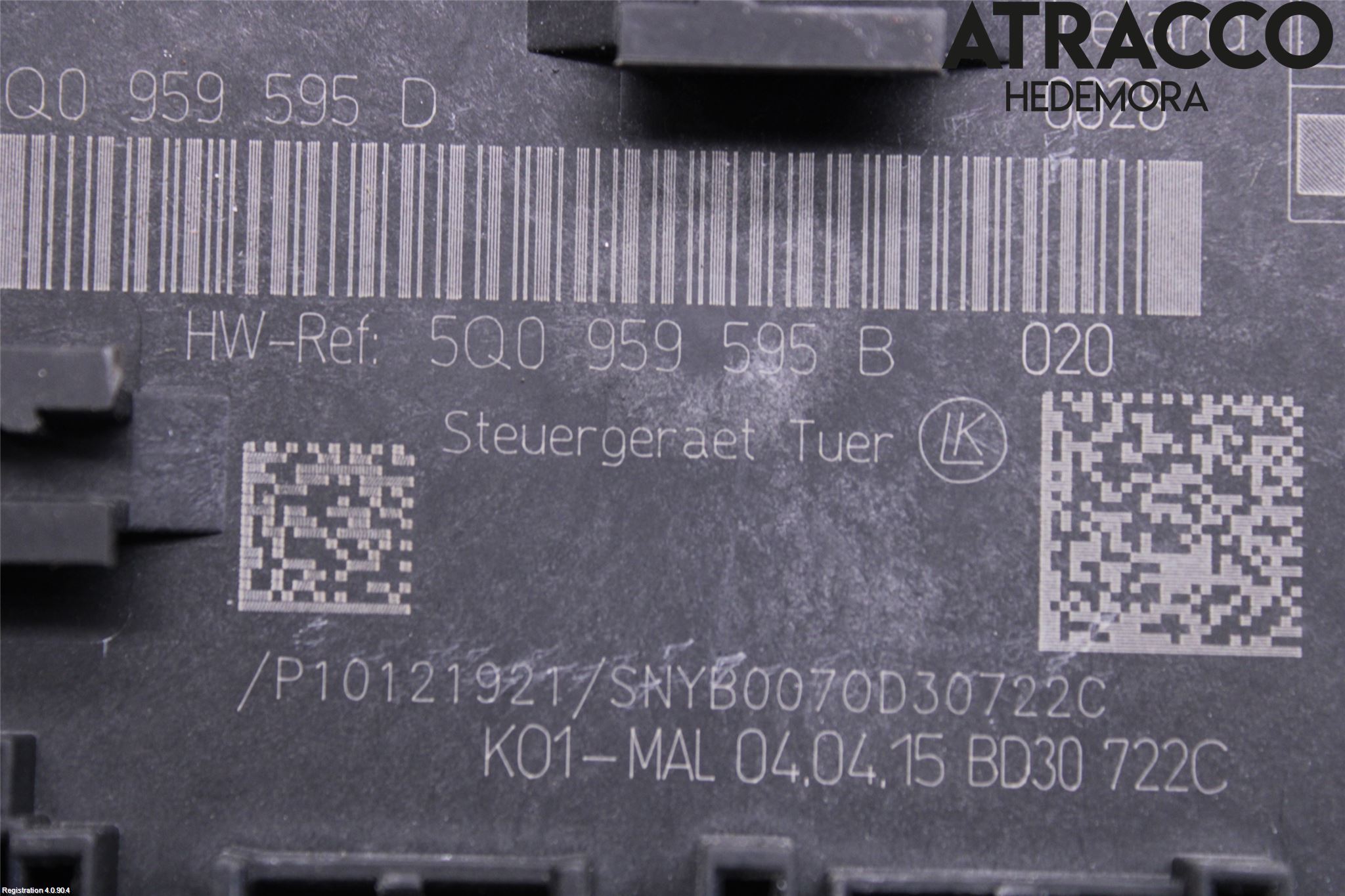 Volkswagen VW PASSAT 15-19 Styrenhet Dörr