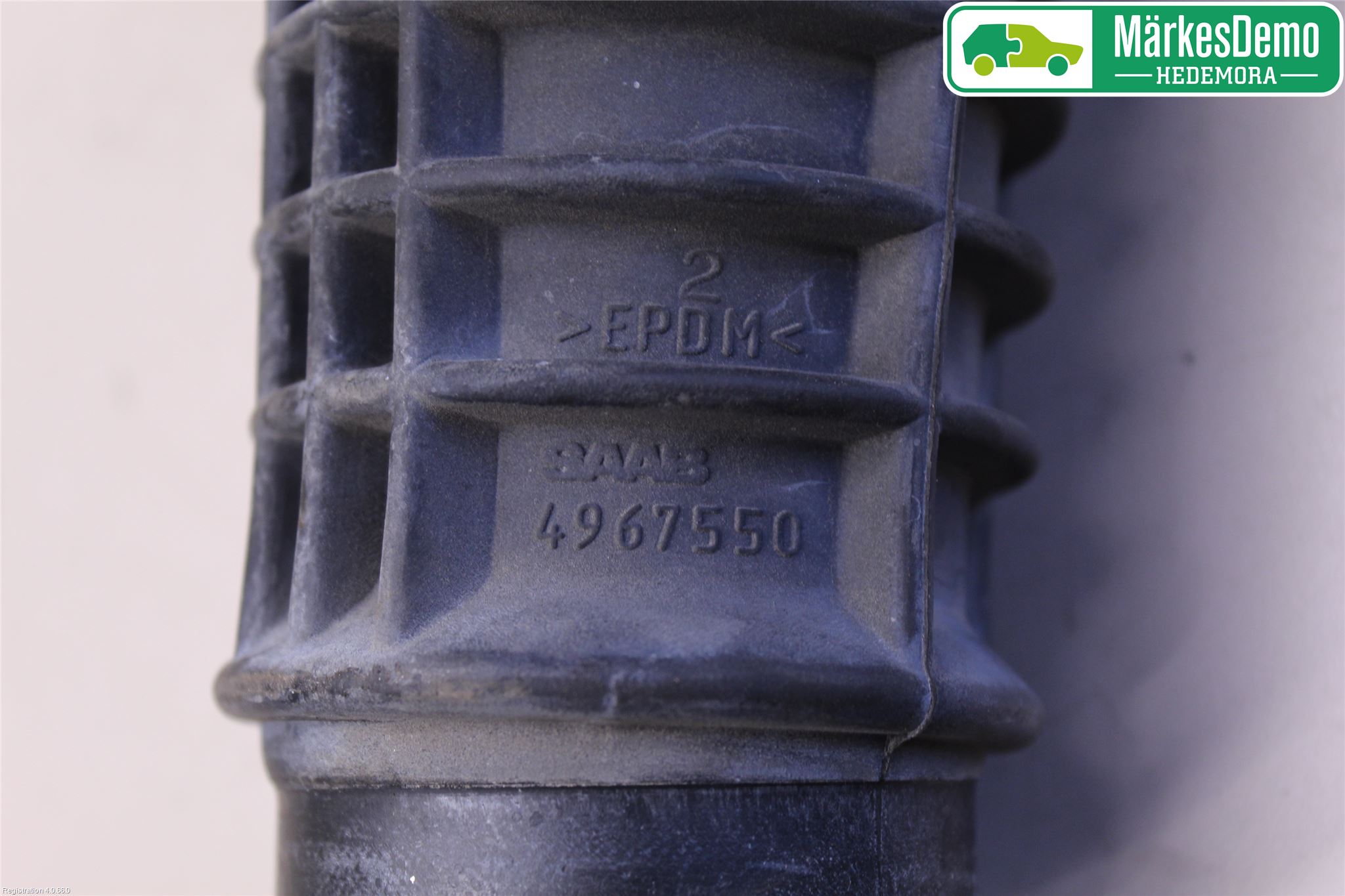 Saab 9-5 -05 Injgummibälg-Slang