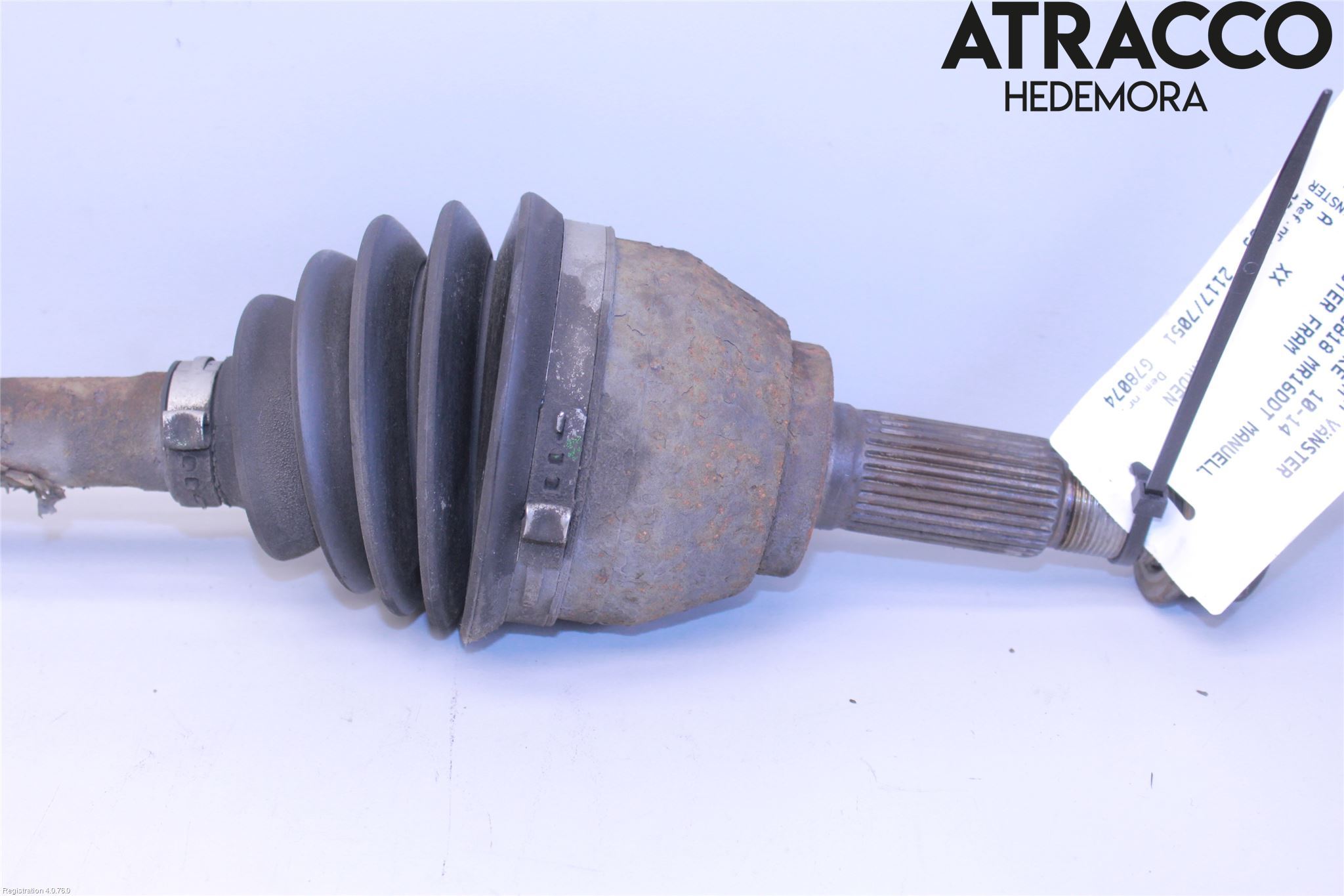 Nissan JUKE 10-14 Drivaxel Fram Vänster