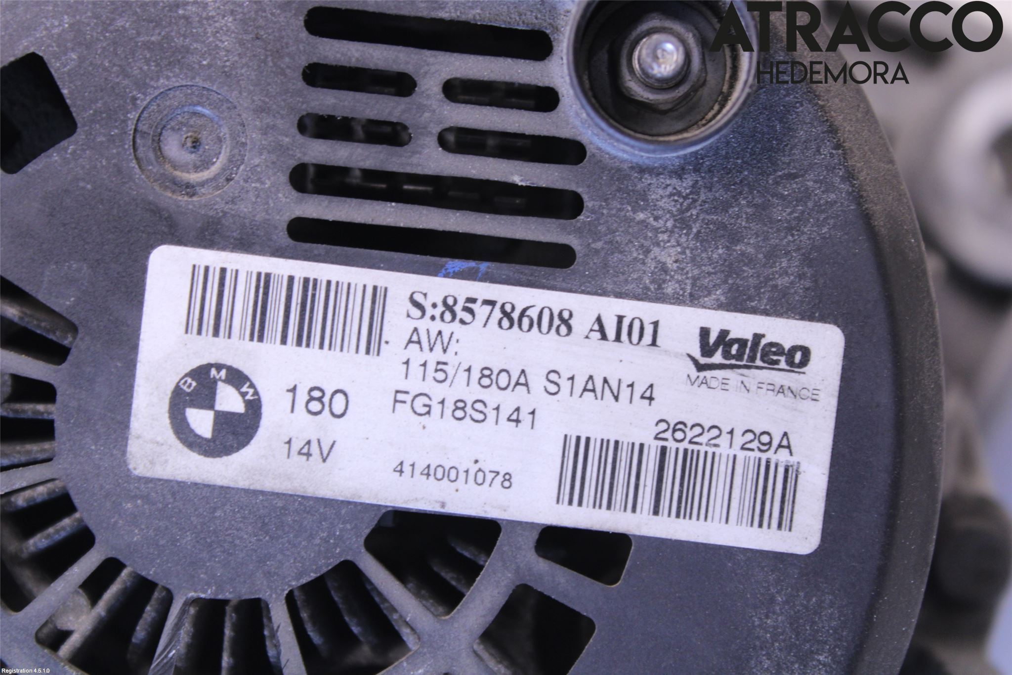 BMW 3 GT F34 13-19 Generator