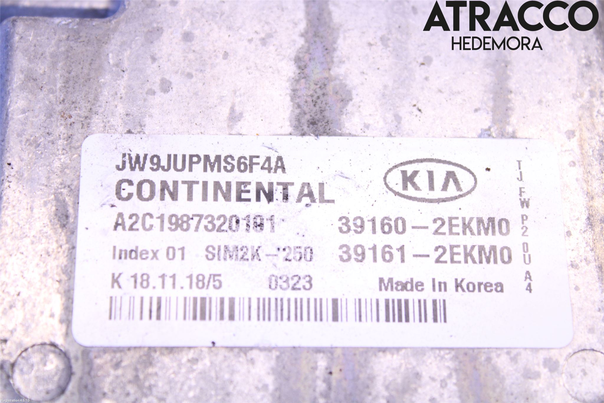 Kia OPTIMA 16-20 Styrenhet Insprut Bensin