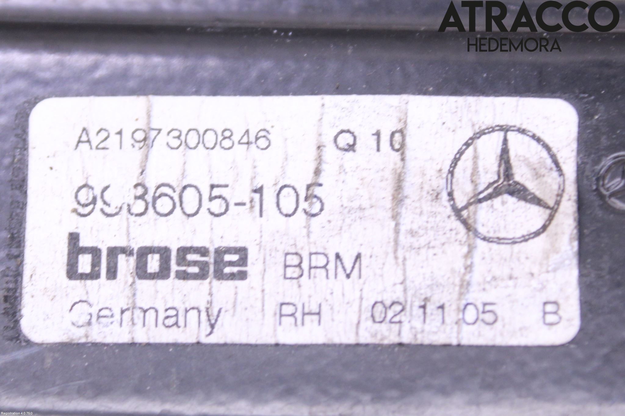 Mercedes-Benz MB CLS (C219) 03-11 Fönsterhiss El Kompl