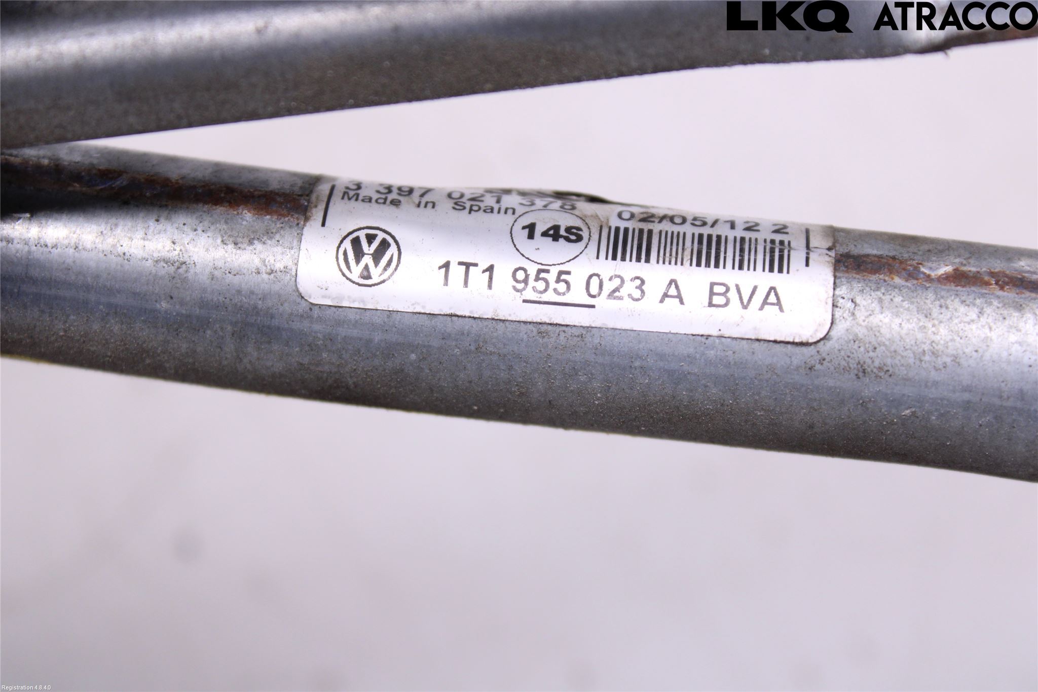 Volkswagen VW CADDY 11-15 Torkarmekanism Vindruta
