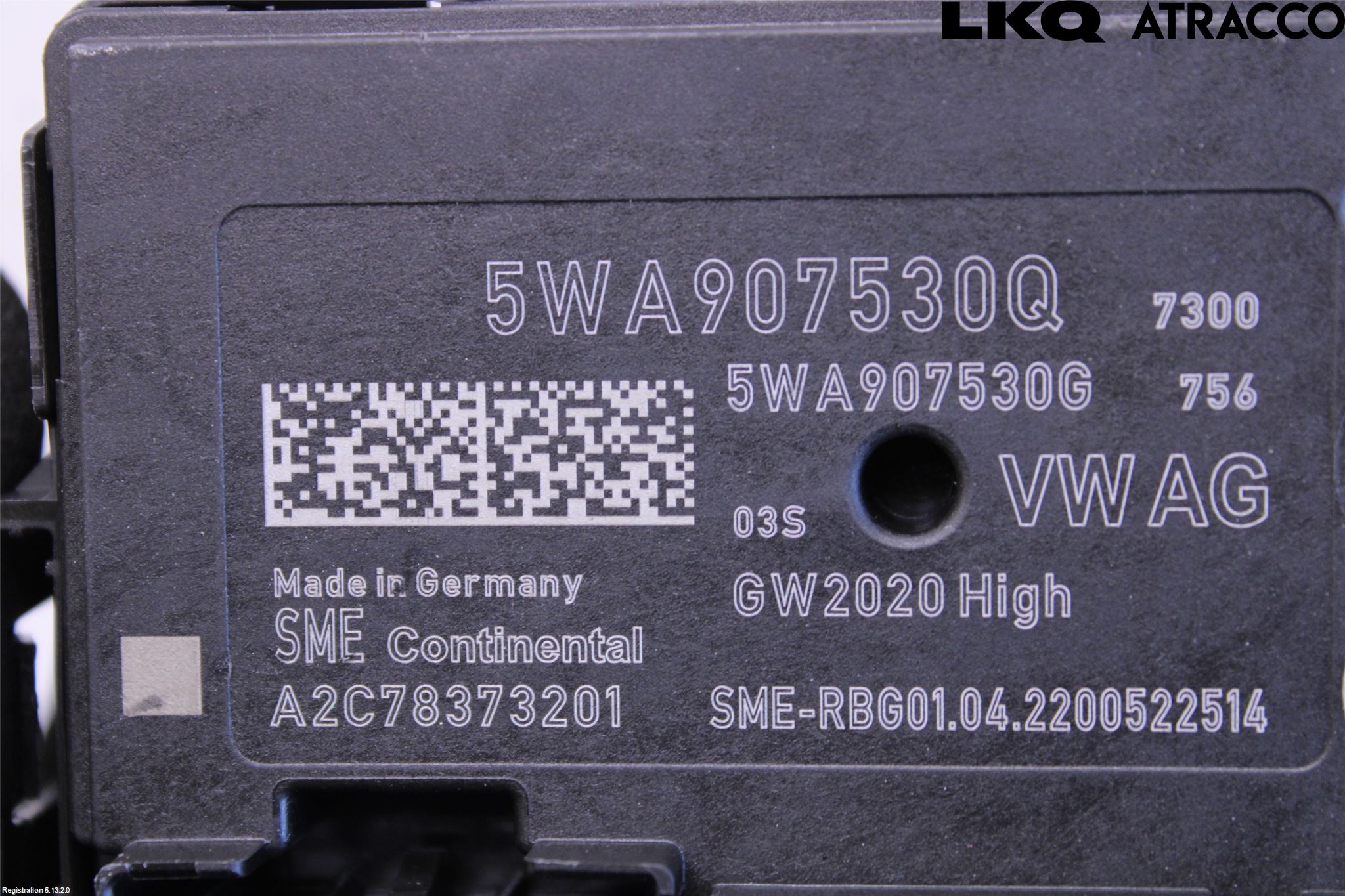 Volkswagen VW GOLF / E-GOLF VIII 20- Styrenhet Övrigt