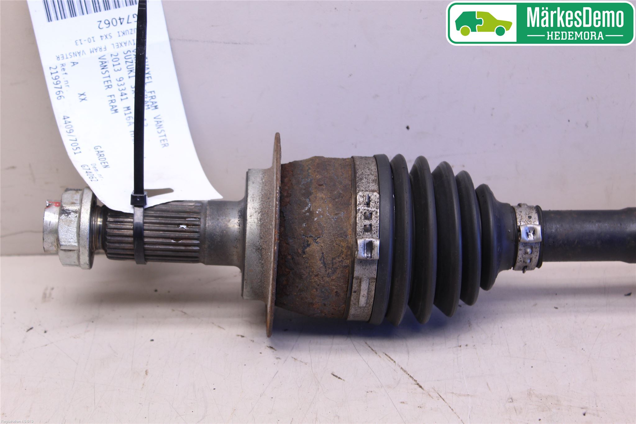 Suzuki SX4 10-13 Drivaxel Fram Vänster