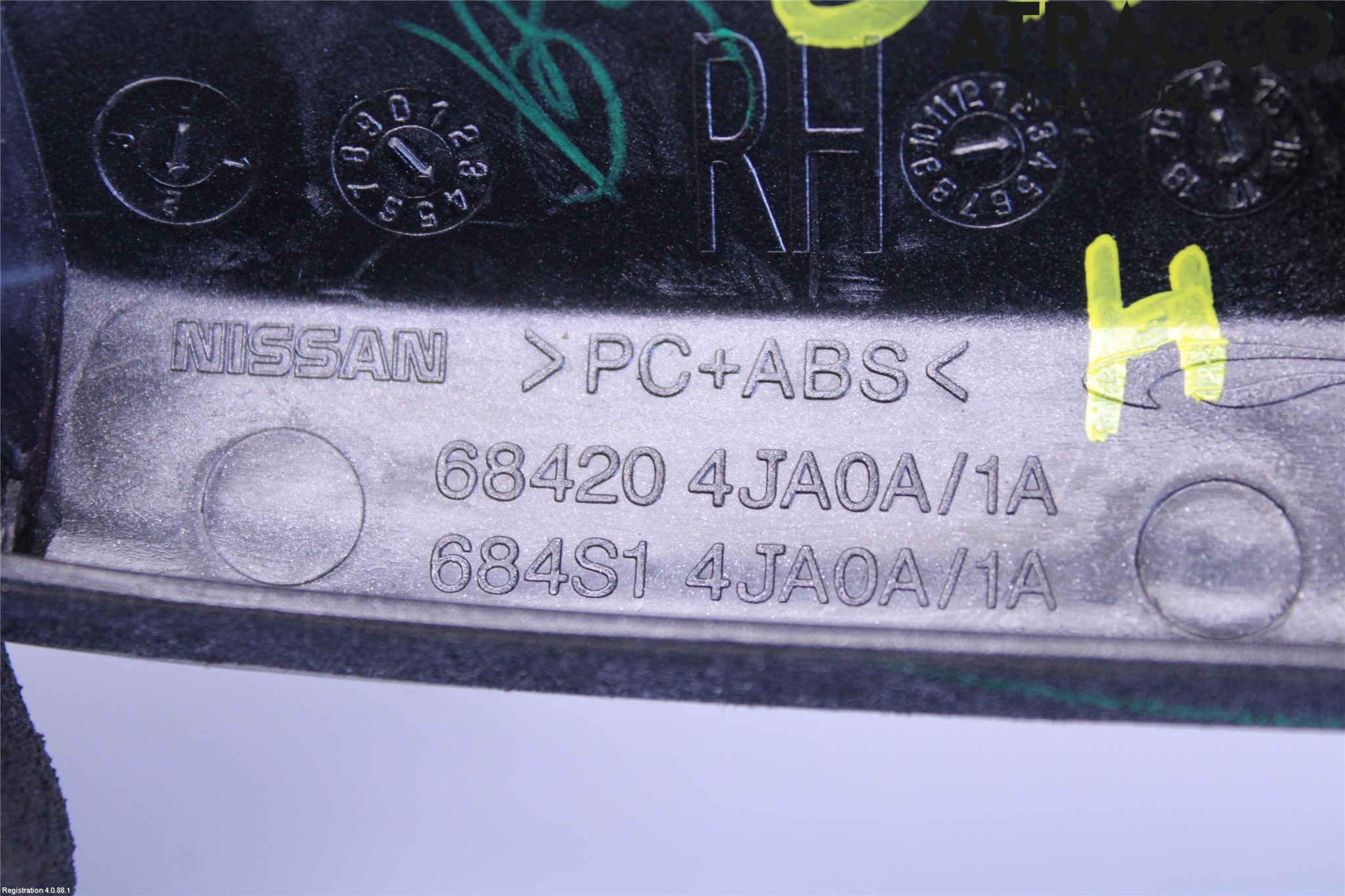 Renault ALASKAN 18-20 Instrumentbräda Inlägg-Dekorlist
