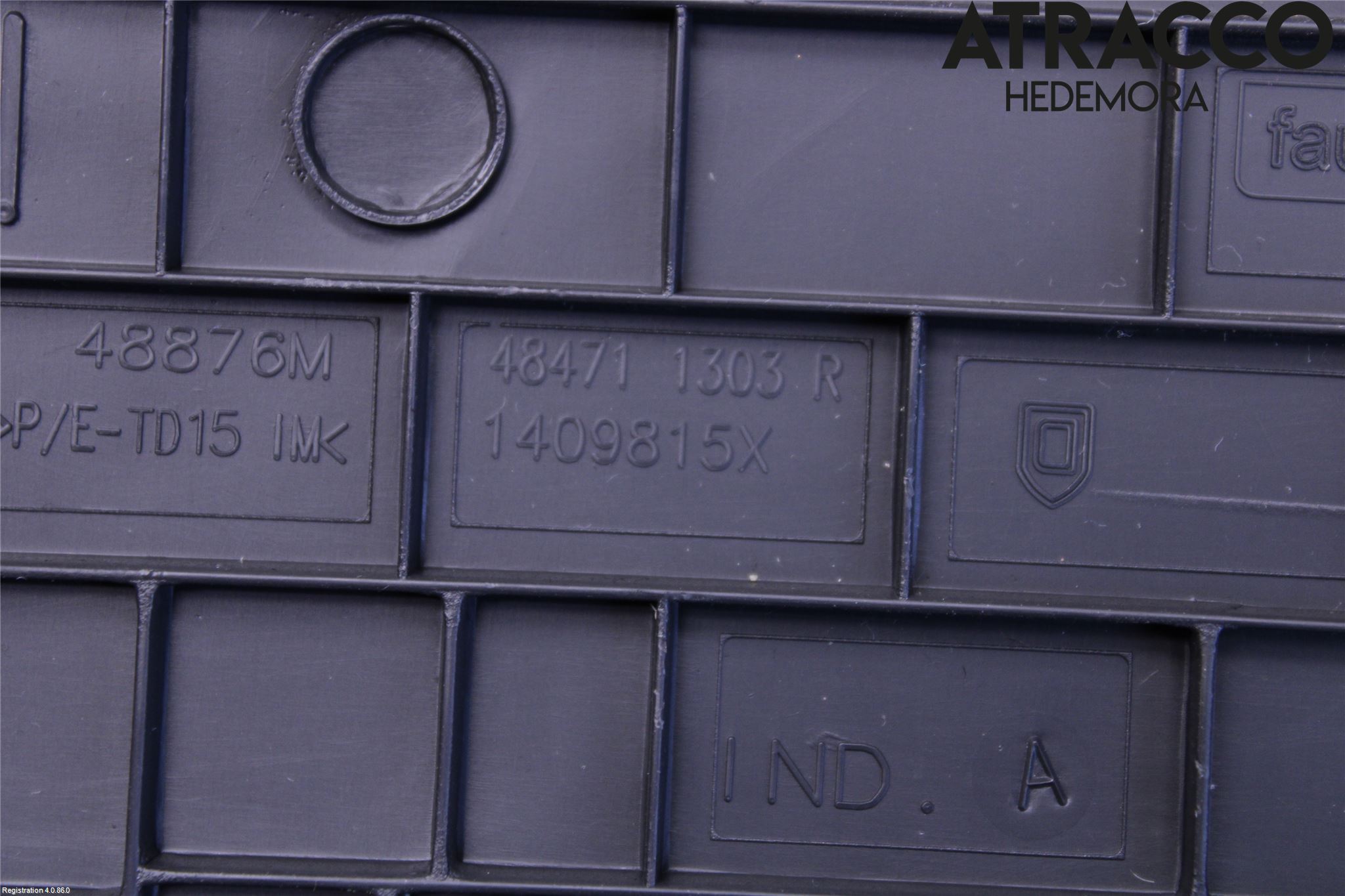 Dacia DUSTER 10-17 Rattkåpa-Kåpor