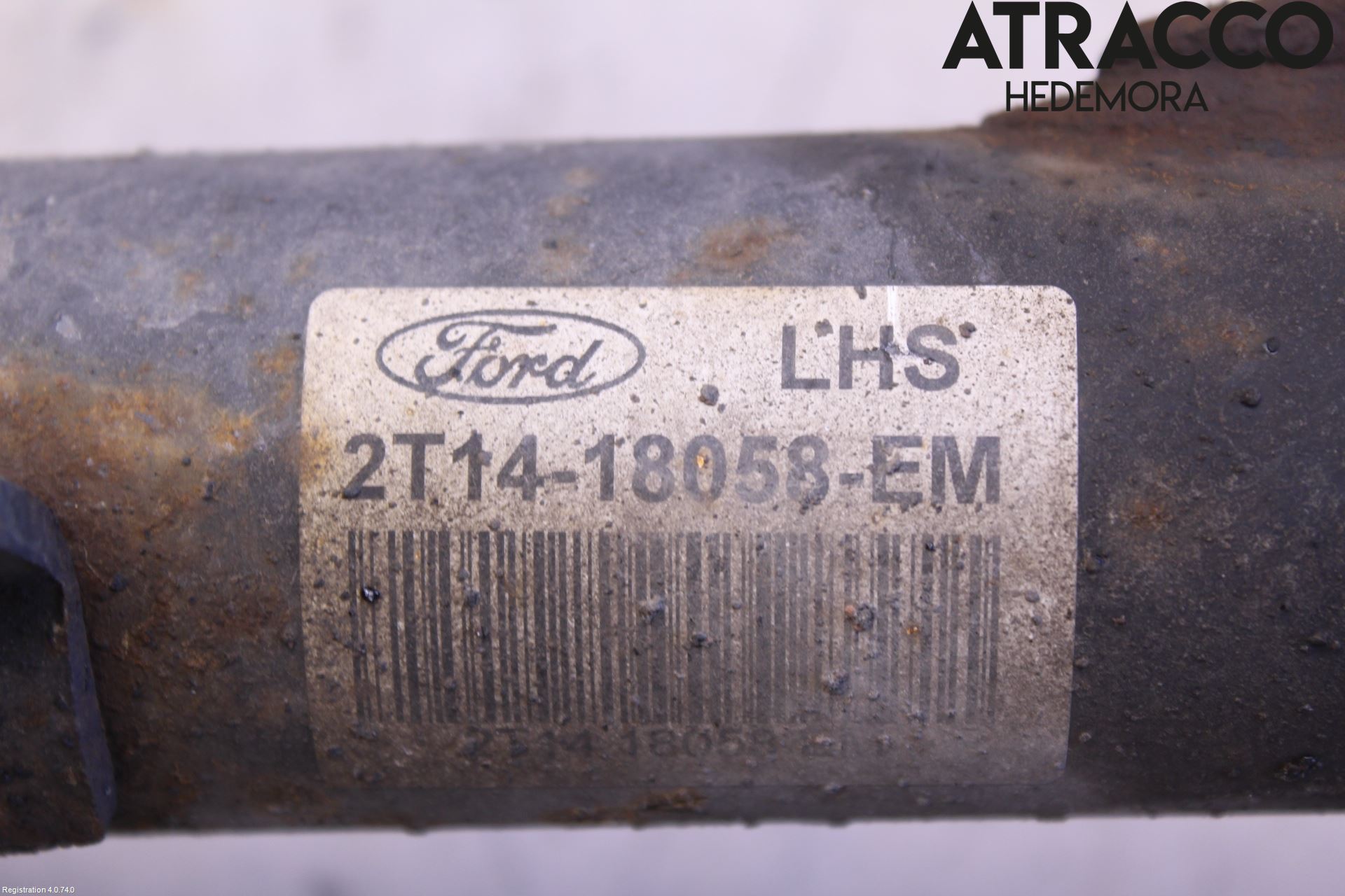 Ford TRANSIT CONNECT 03-08 Fjäderben Fram Vänster