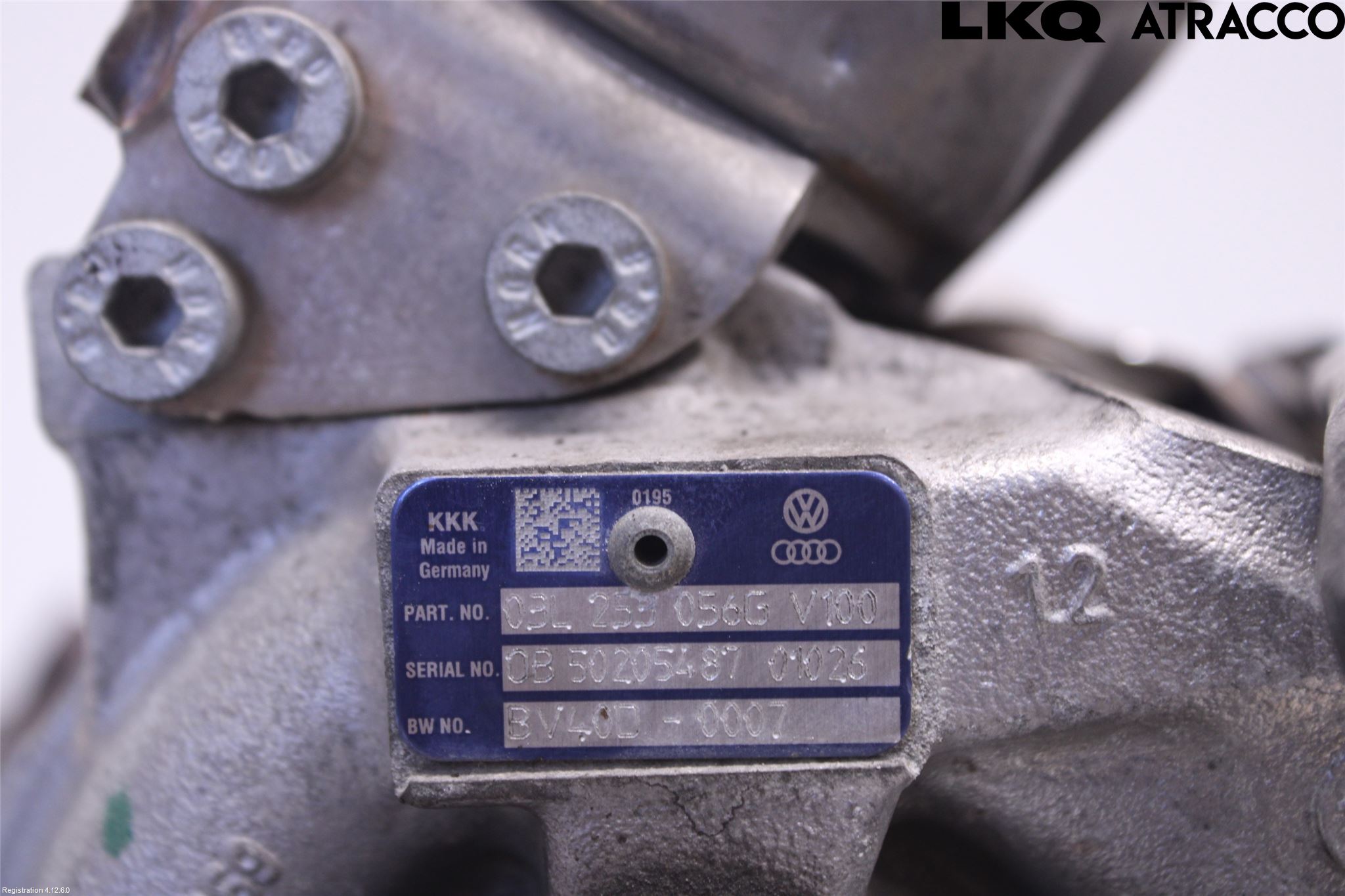 Volkswagen VW PASSAT 11-14 Turboaggregat