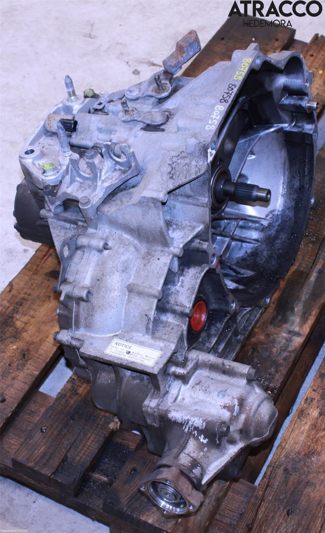 Honda CR-V 07-12 Växellåda Man 6 Vxl