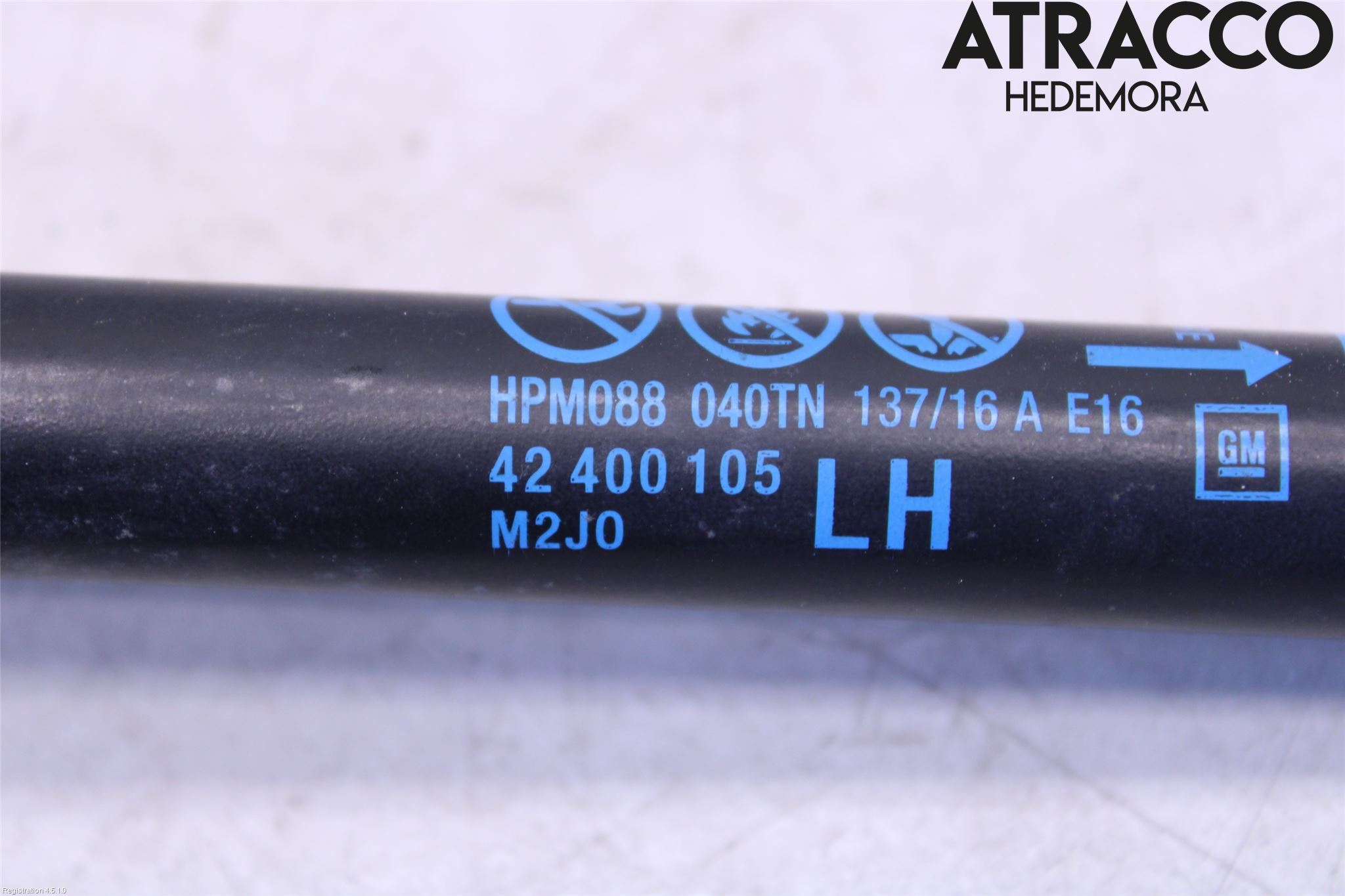 Opel KARL 16-19 Gasfjäder Baklucka