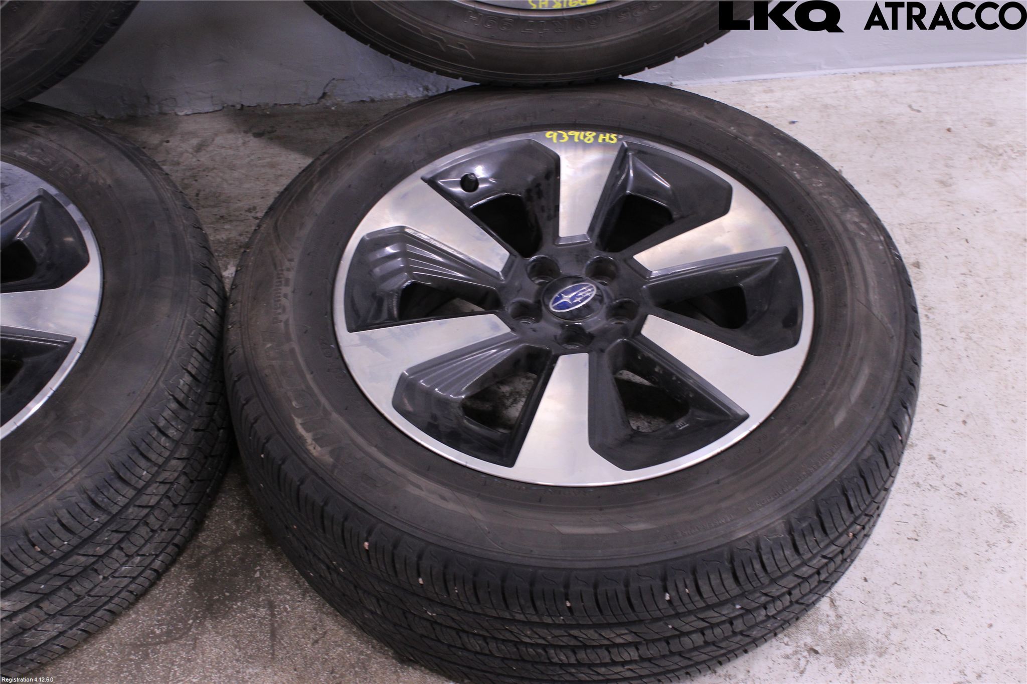 Subaru FORESTER SJ 13-18 Sommardäck Alumfälg 4St