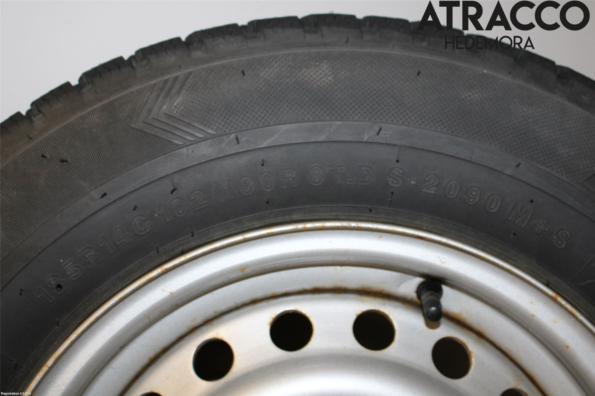 Släpvagn SLÄP LÄTT < 3.5ton Vinterdäck Plåtfälg 4St