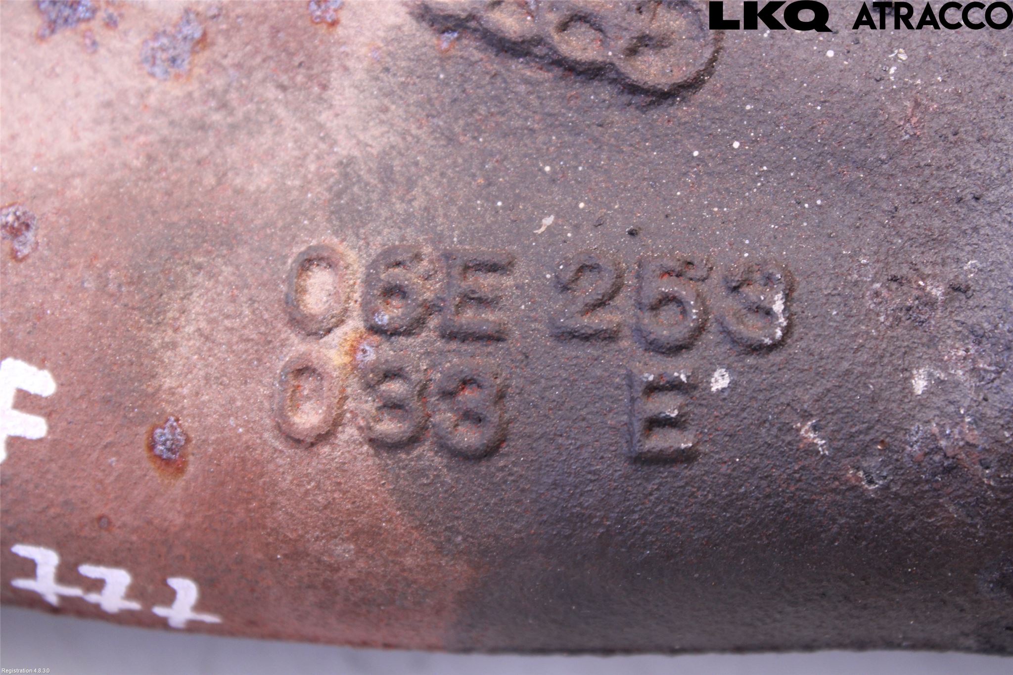 Audi A4/S4 05-07 Grenrör Avgas