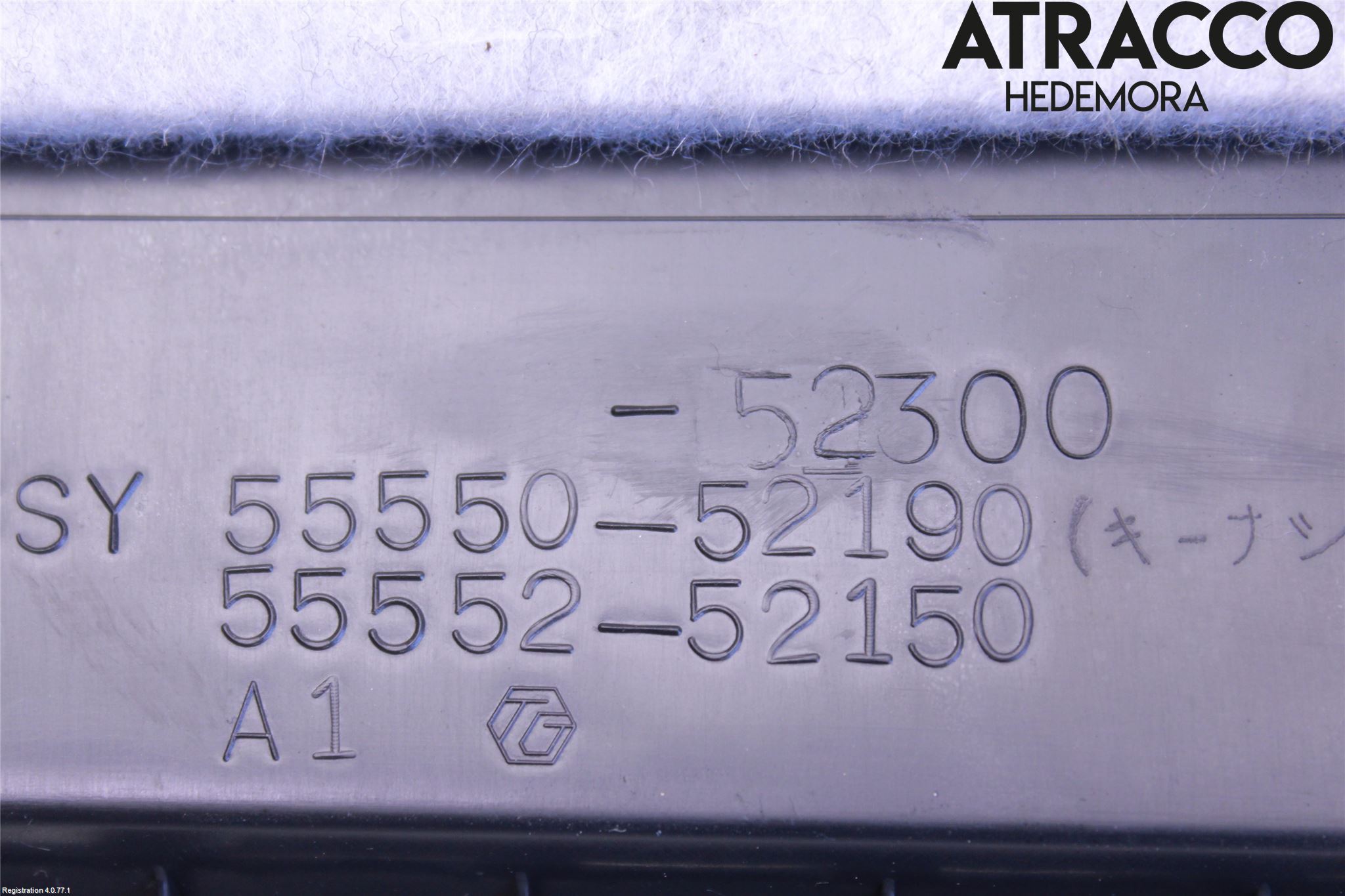 Toyota URBAN CRUISER Handskfacklucka