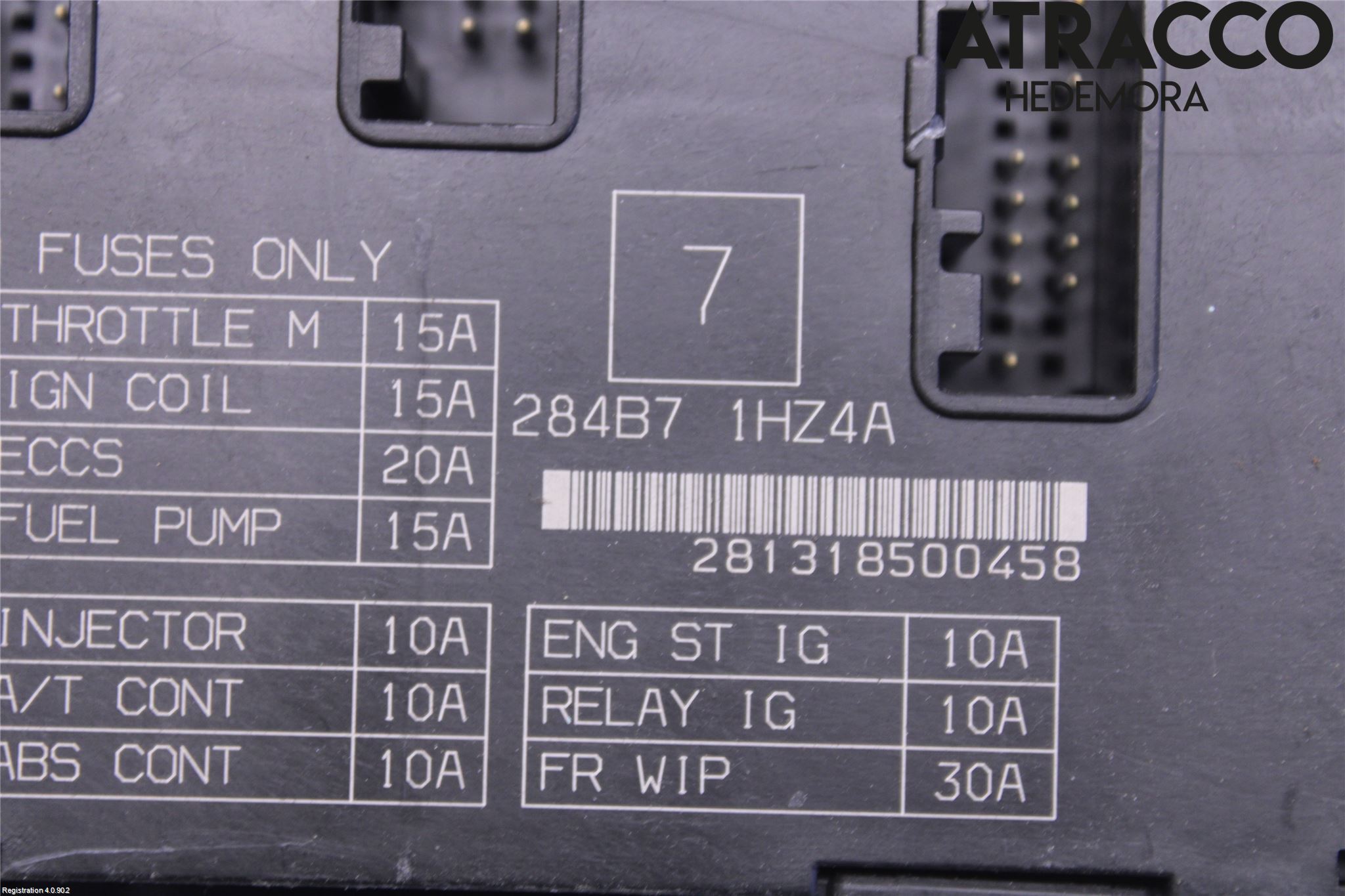 Nissan NOTE E12 14-20 Säkringsdosa-Elcentral