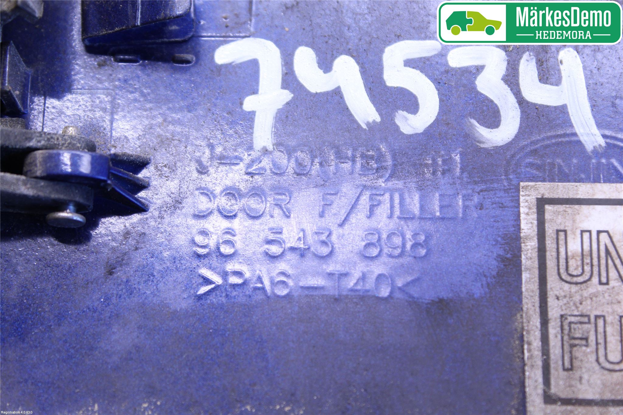 Chevrolet LACETTI Tanklucka