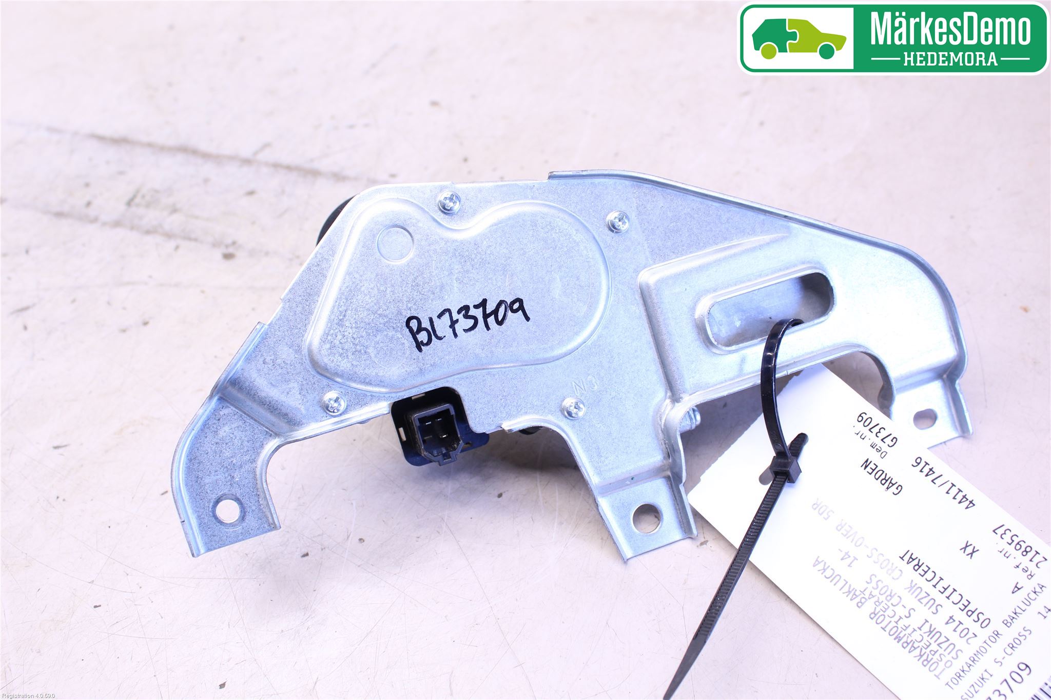 Suzuki SX4 S-CROSS 14-21 Torkarmotor Baklucka