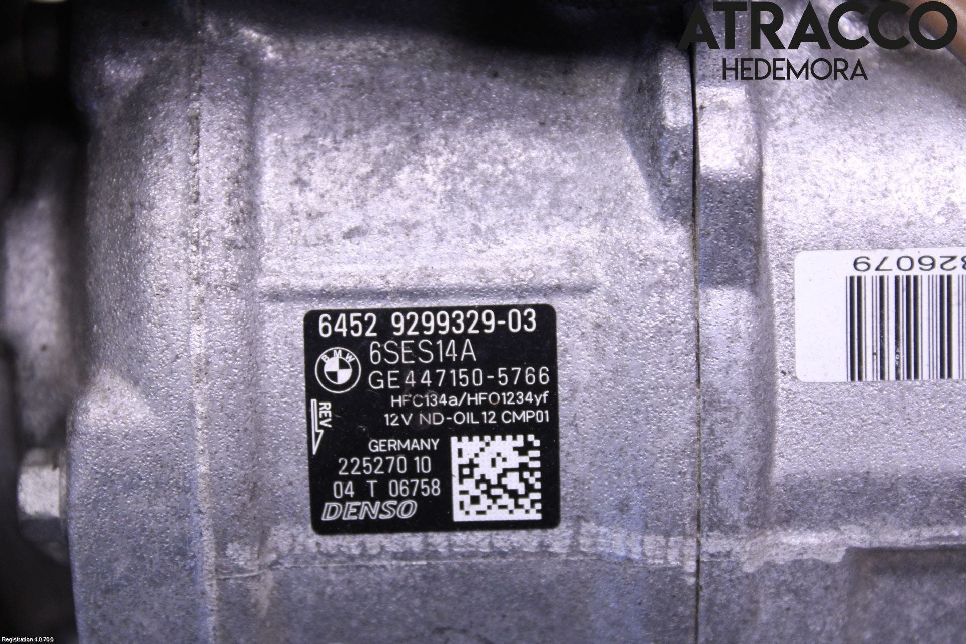 BMW 1 F20/F21 11-19 Ac Kompressor