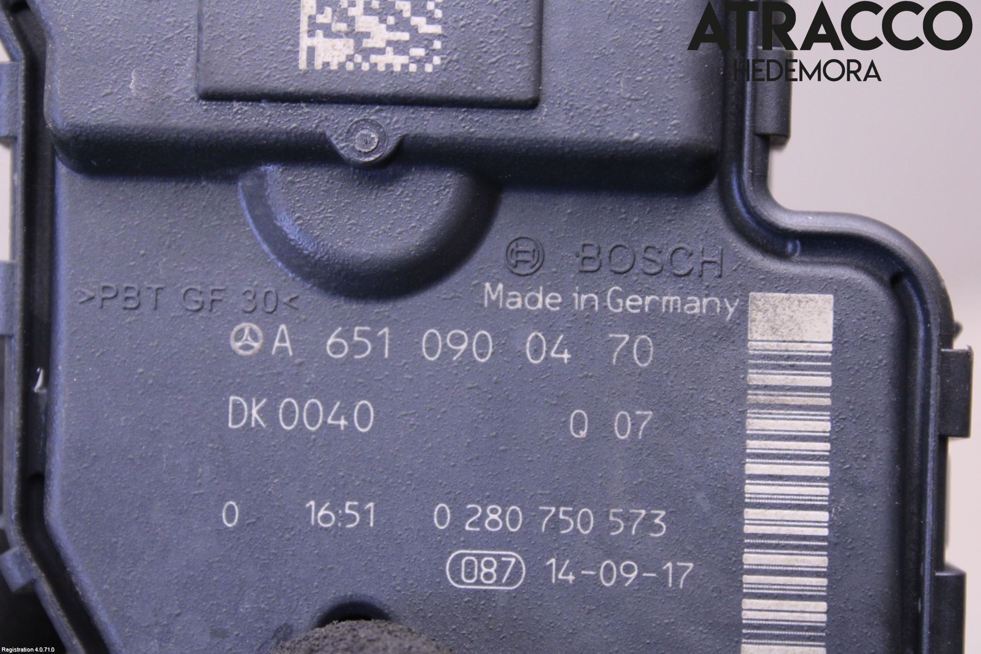 Mercedes-Benz MB C-KLASS (W205) 14-21 Injspjällhus