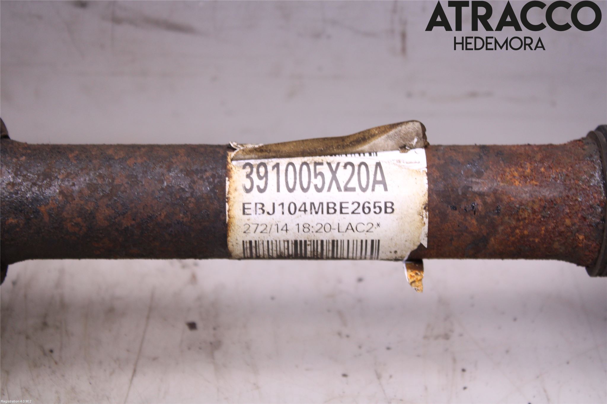 Nissan NAVARA 05-16 Drivaxel Fram Vänster