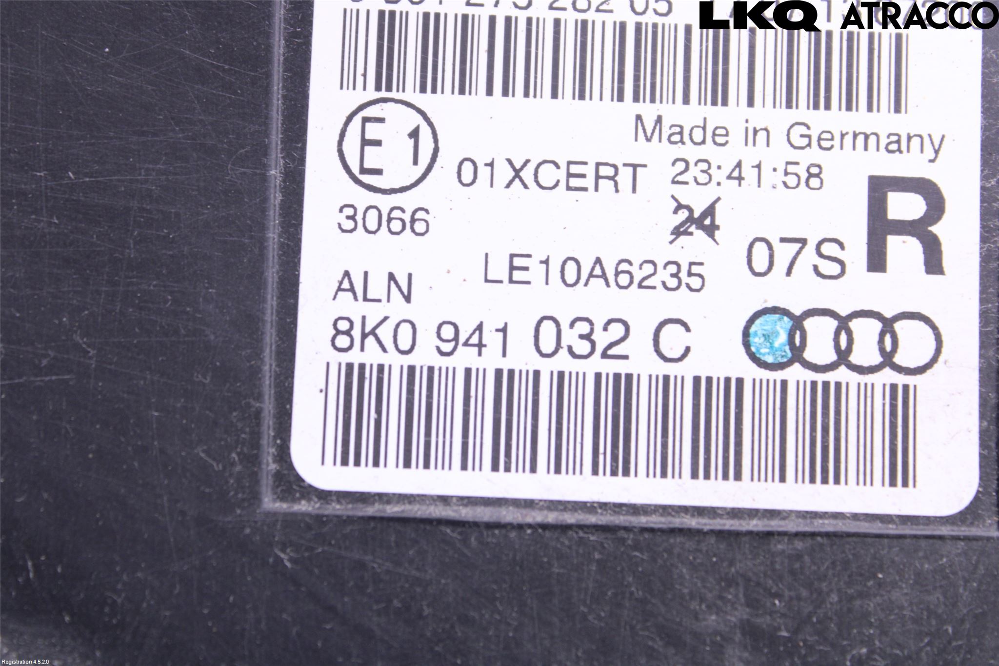 Audi A4 12-15 Strålkastare Höger