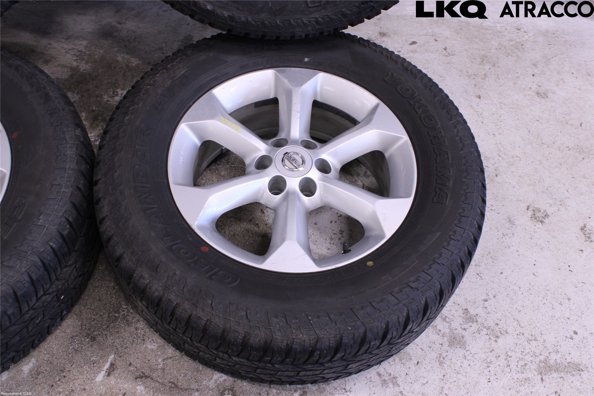 Nissan NAVARA 05-16 Vinterdäck Alumfälg 4St