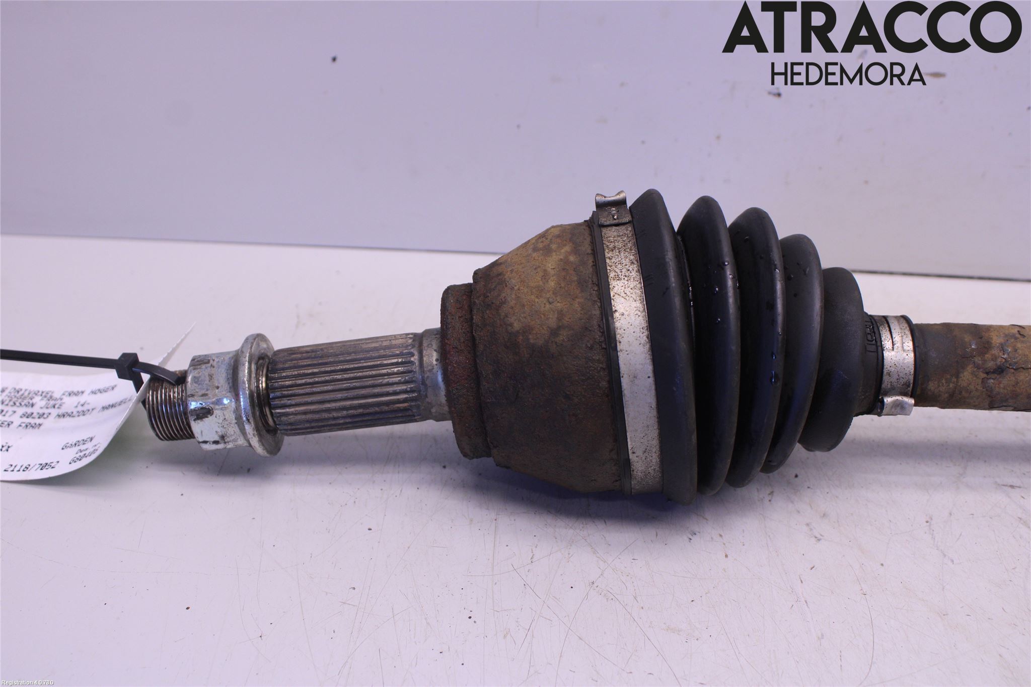 Nissan JUKE 14-19 Drivaxel Fram Höger
