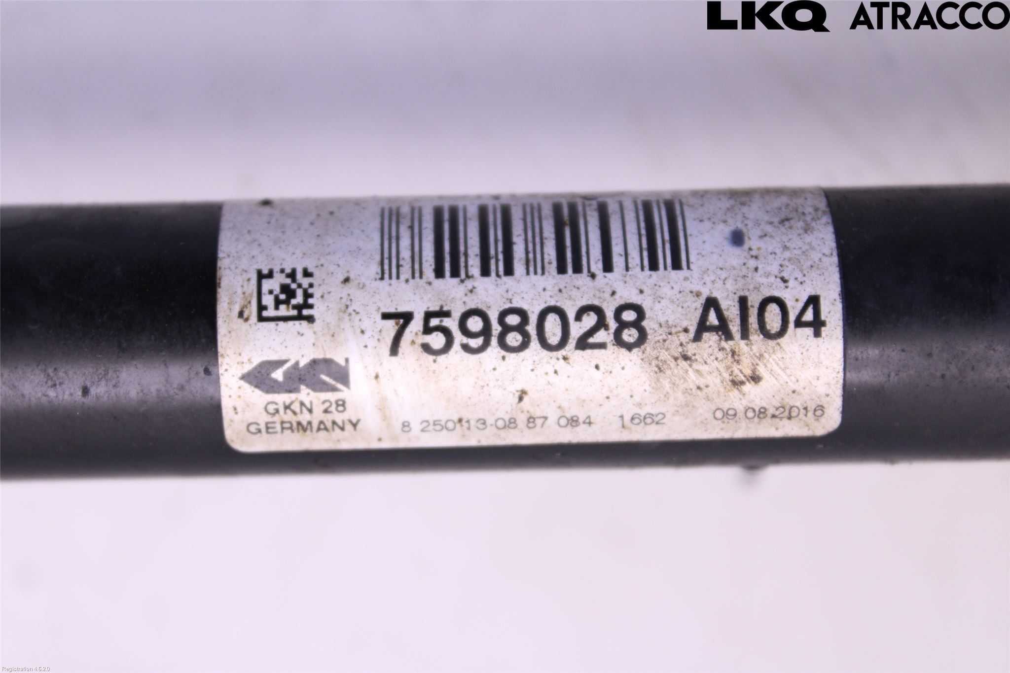 BMW X3 F25 10-17 Drivaxel Fram Höger