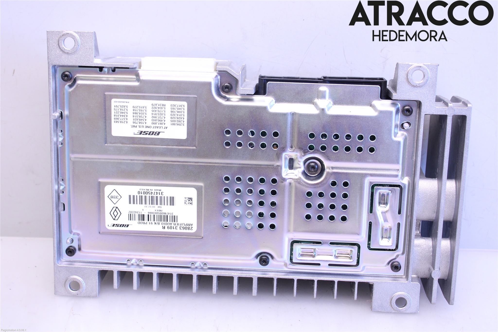 Renault MEGANE III 09-15 Radio-Stereo Förstärkare