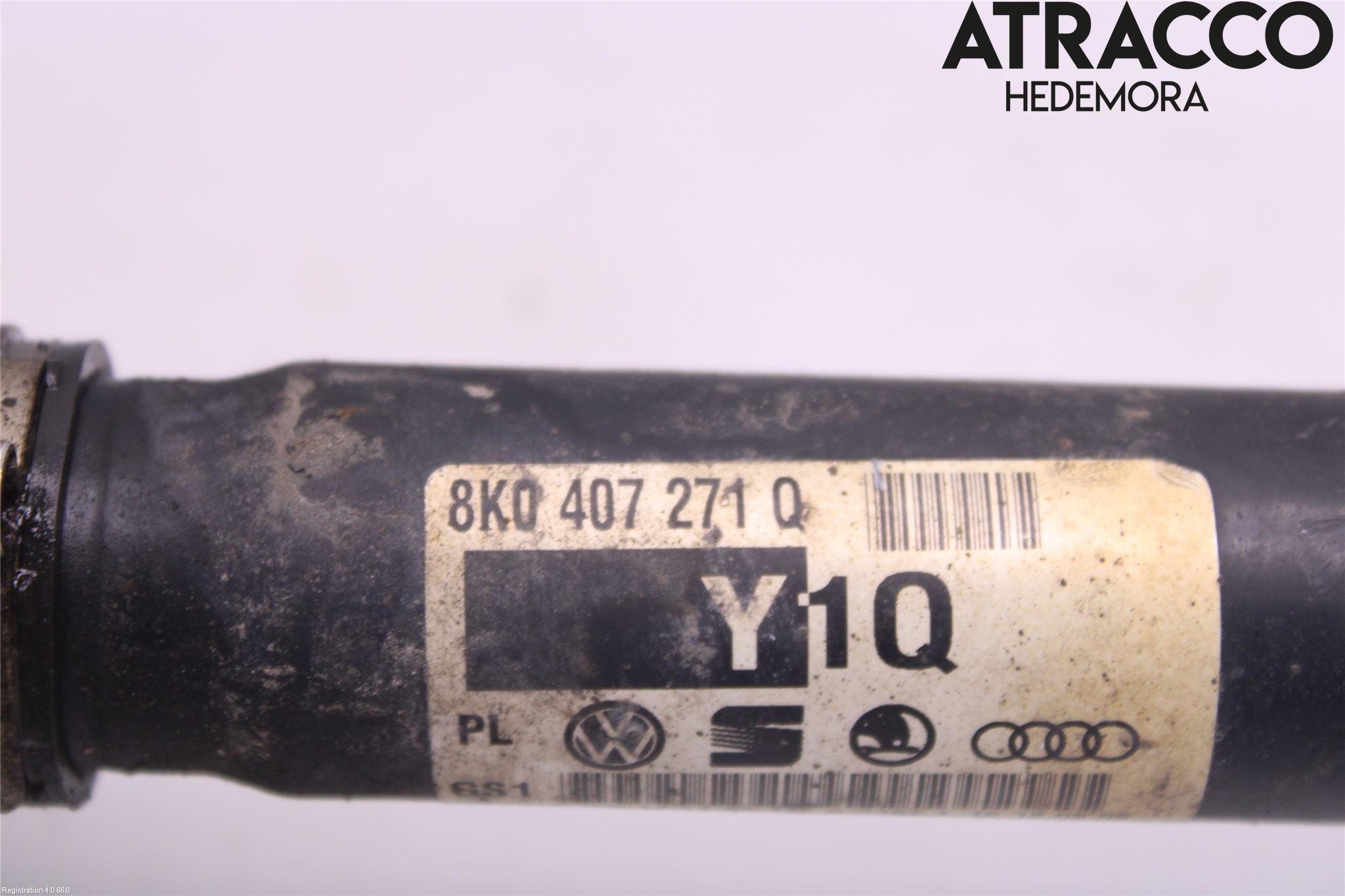 Audi A4/S4 08-11 Drivaxel Fram Höger