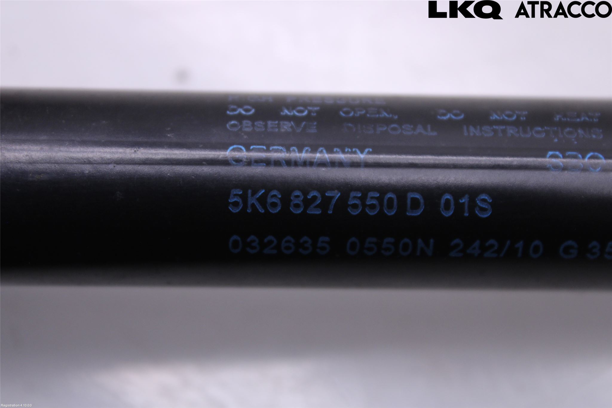 Volkswagen VW GOLF VI 09-13 Gasfjäder Baklucka