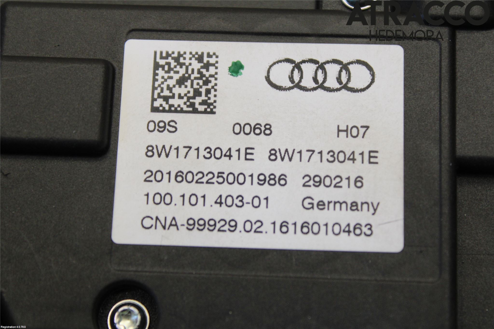 Audi A4/S4 B9 16-19 Växelspak