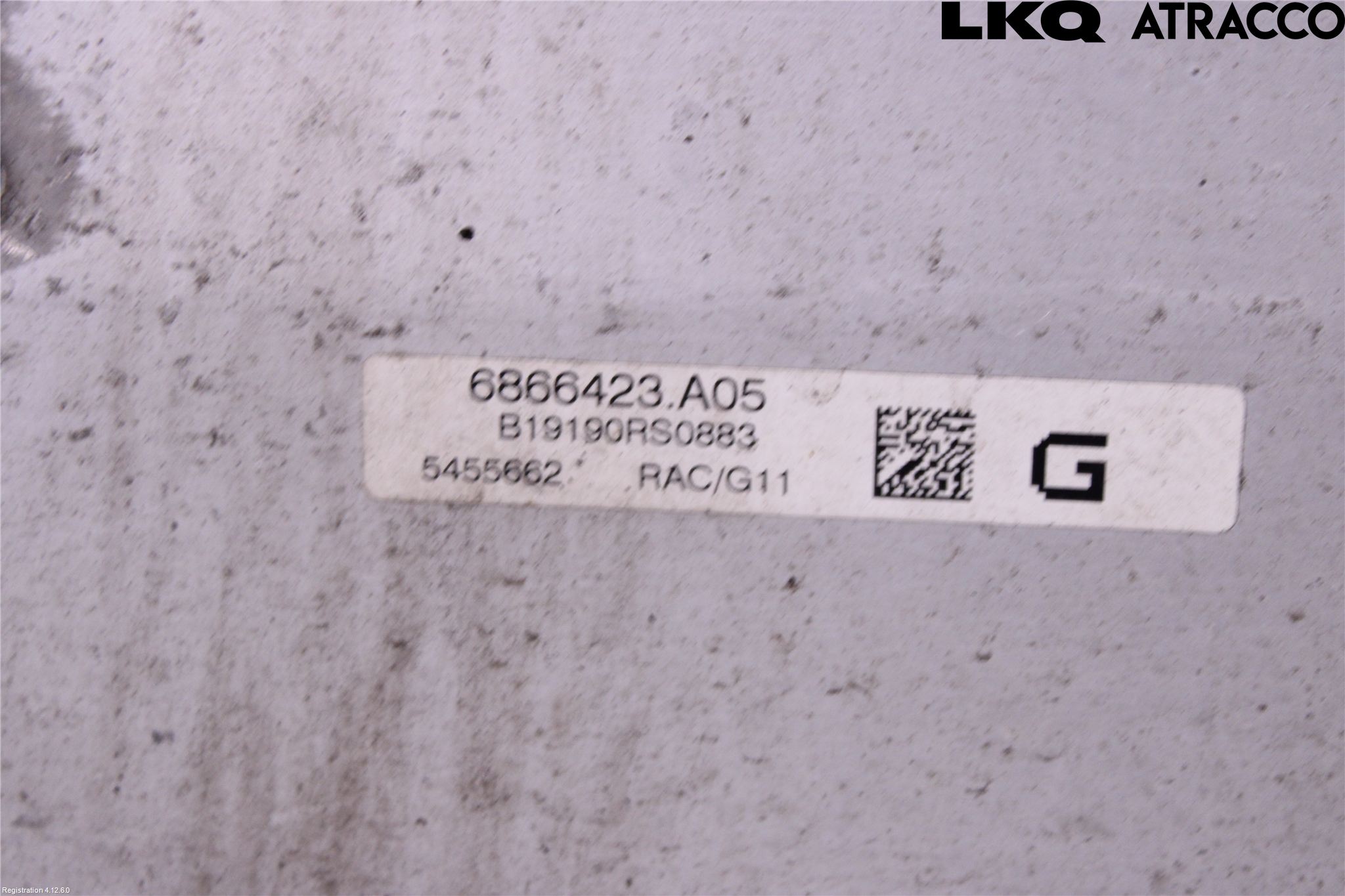 BMW 5 G30/G31/F90 17-23 Bakaxelbalk