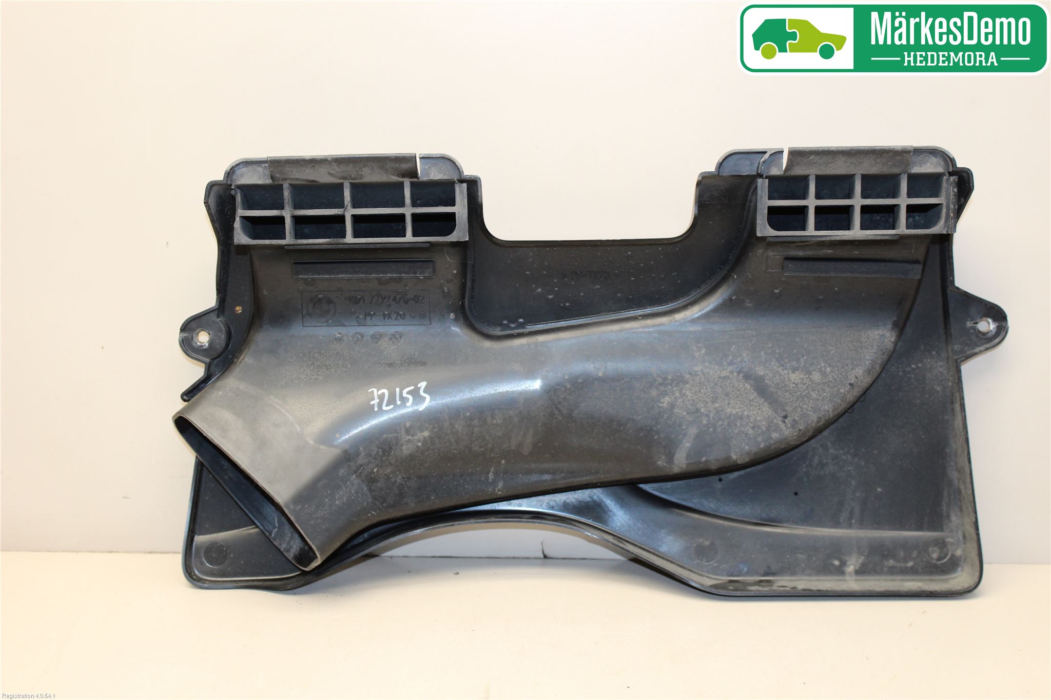 BMW 1 E87/81 5D/3D 03-11 Deflektor Plåt-Plast Kylning