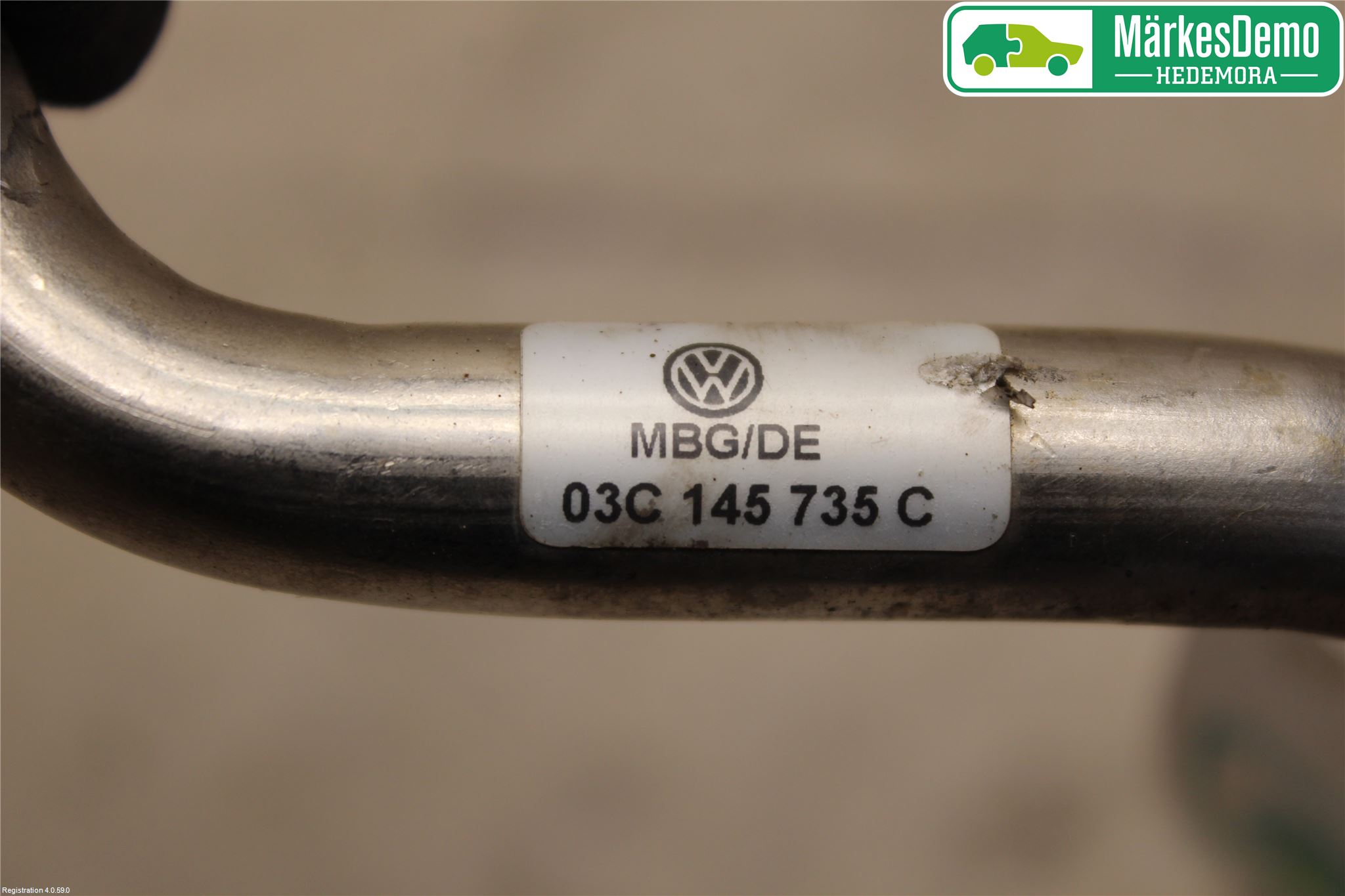 Volkswagen VW JETTA VI 11- Turbooljerör