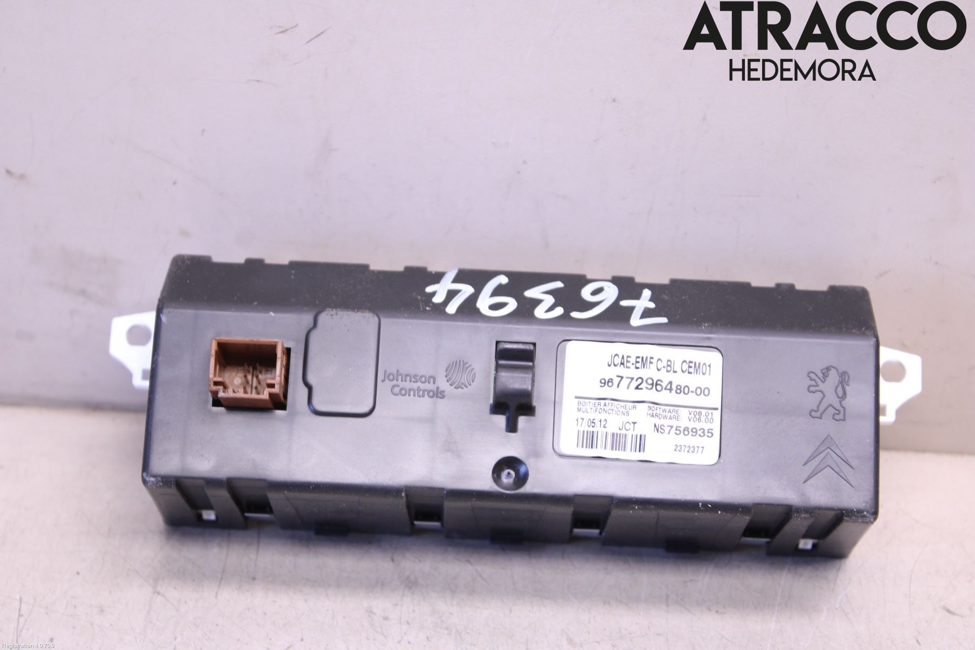 Peugeot 508 11-18 Multifunktionsdisplay