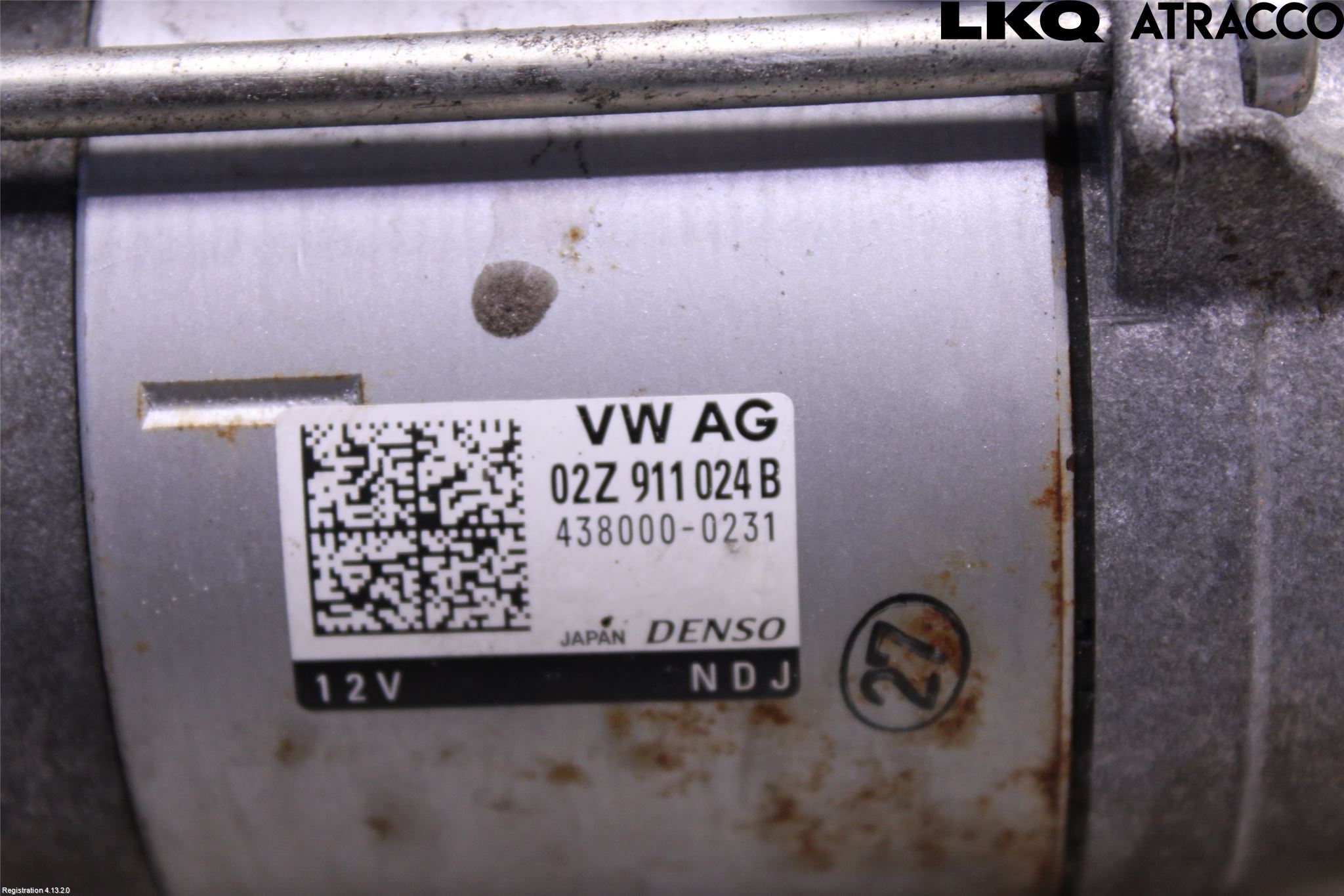 Volkswagen VW GOLF / E-GOLF VII 13-20 Startmotor Diesel
