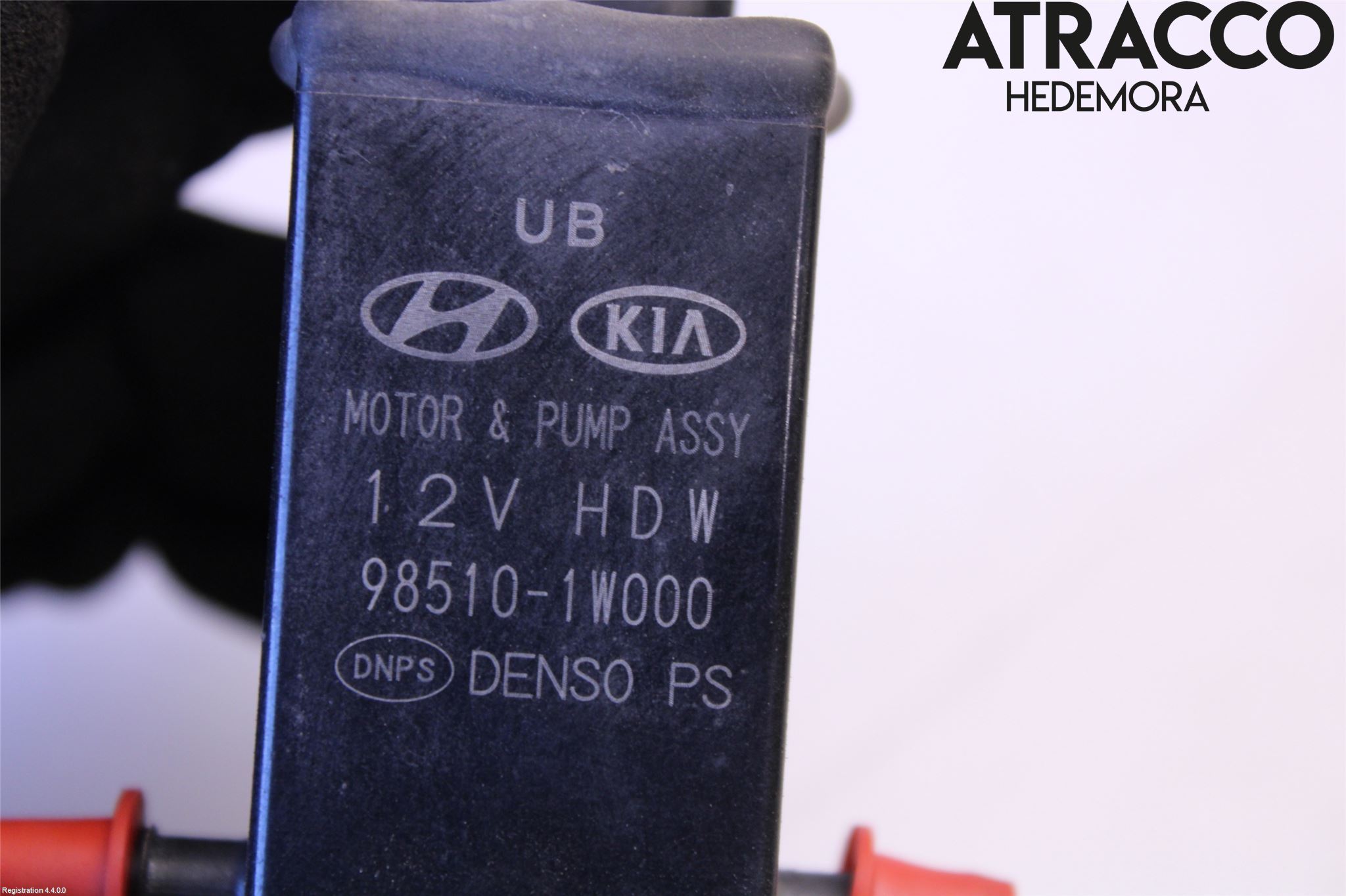 Kia RIO 12-16 Spolarpump Vindruta