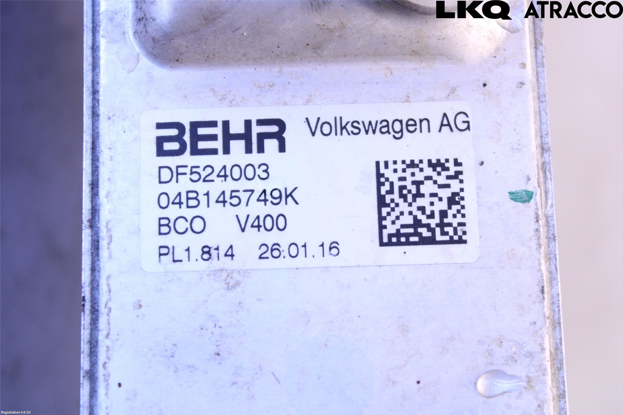 Skoda FABIA 15-21 Laddluft-Intercooler Kyl